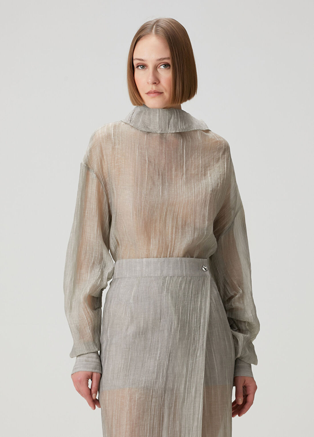 The Garment Delfi Gri Bluz