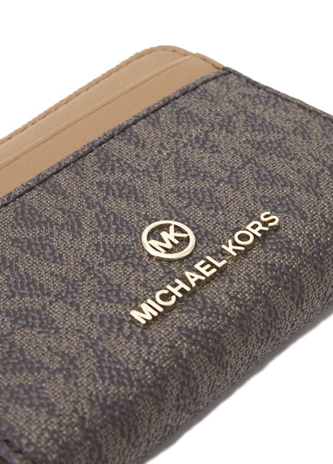 Michael Michael Kors Jet Set Small Kahve Taba Kadın Kartlık görsel 4