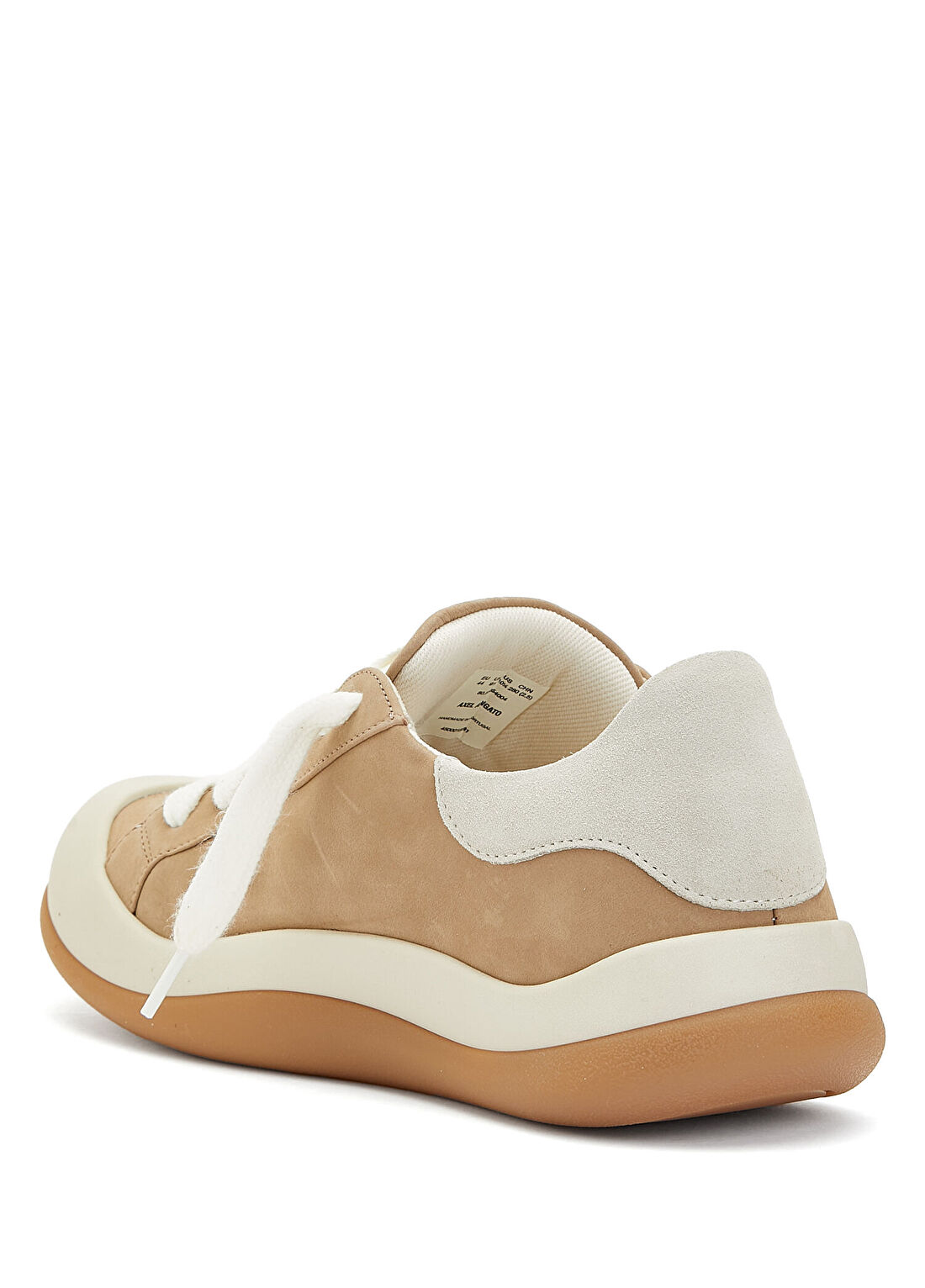 Axel Arigato Squish Bej Erkek Deri Sneaker görsel 3