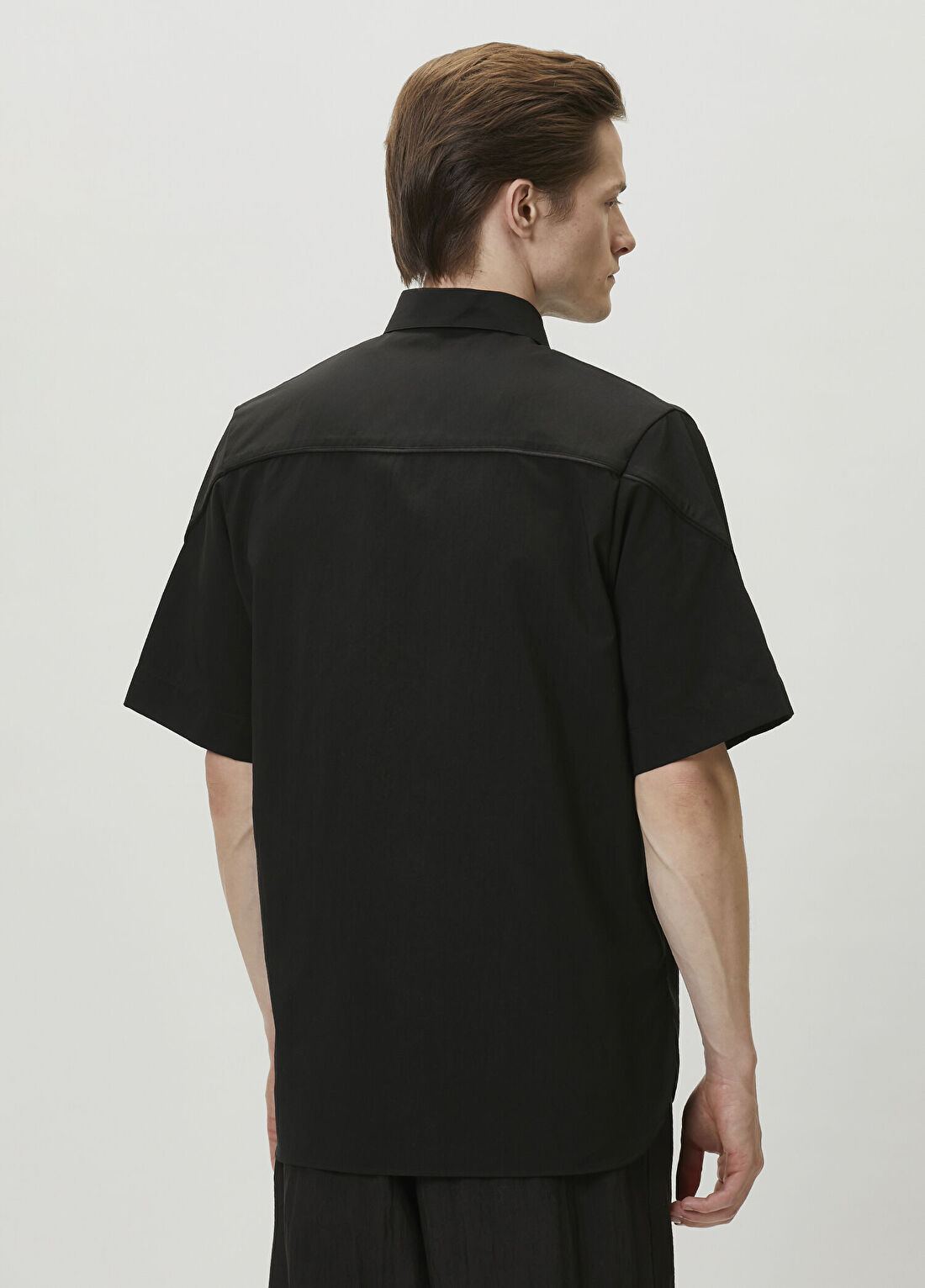 Givenchy Siyah Kısa Kollu Gömlek görsel 4