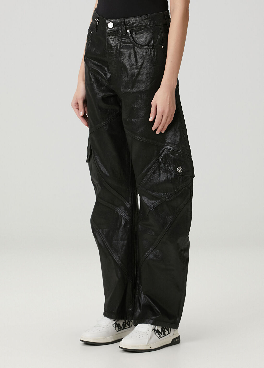 Amiri Siyah Jean Pantolon görsel 2