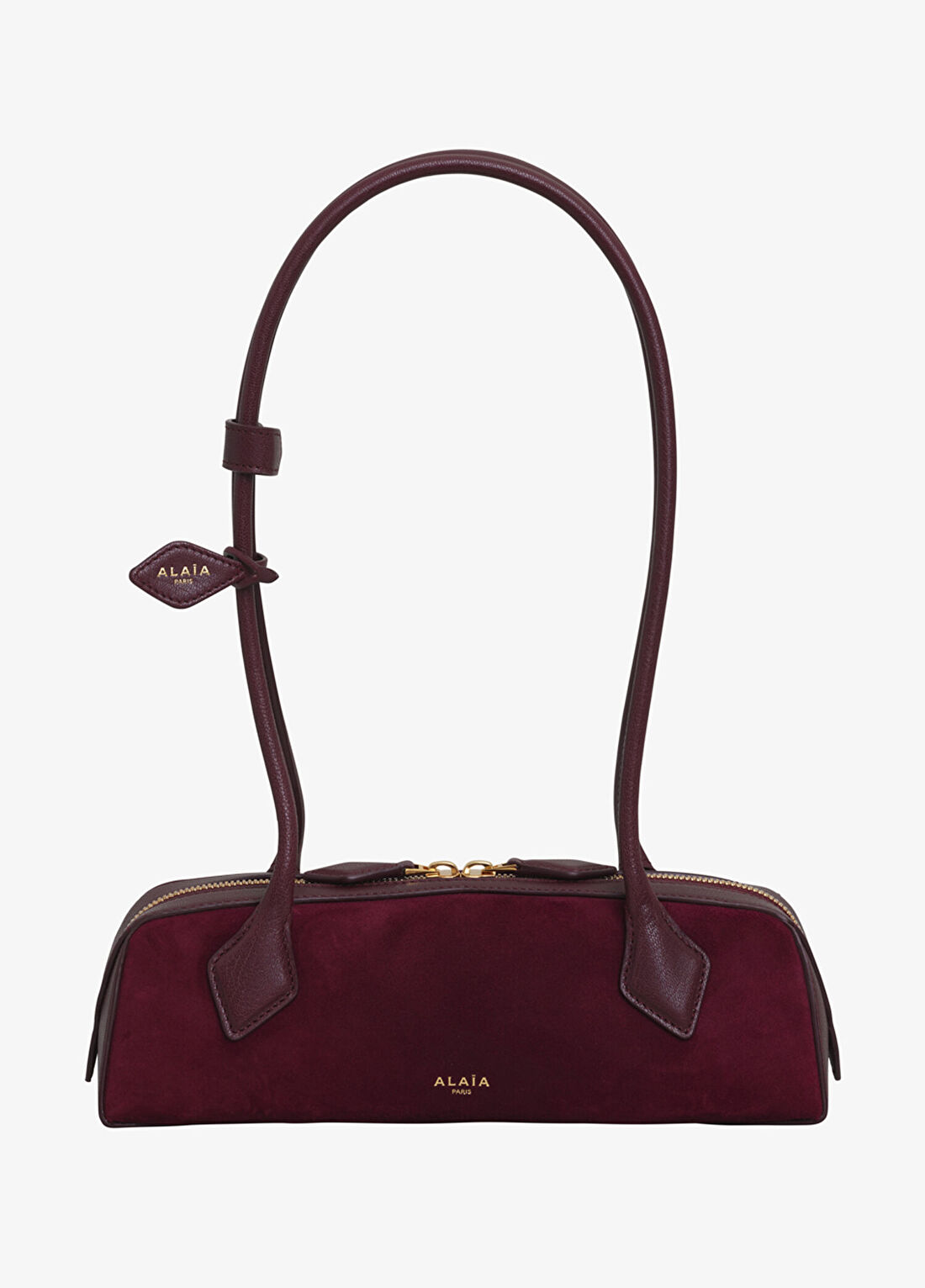 Alaïa Le Teckel Small Bordo Kadın Deri Çanta