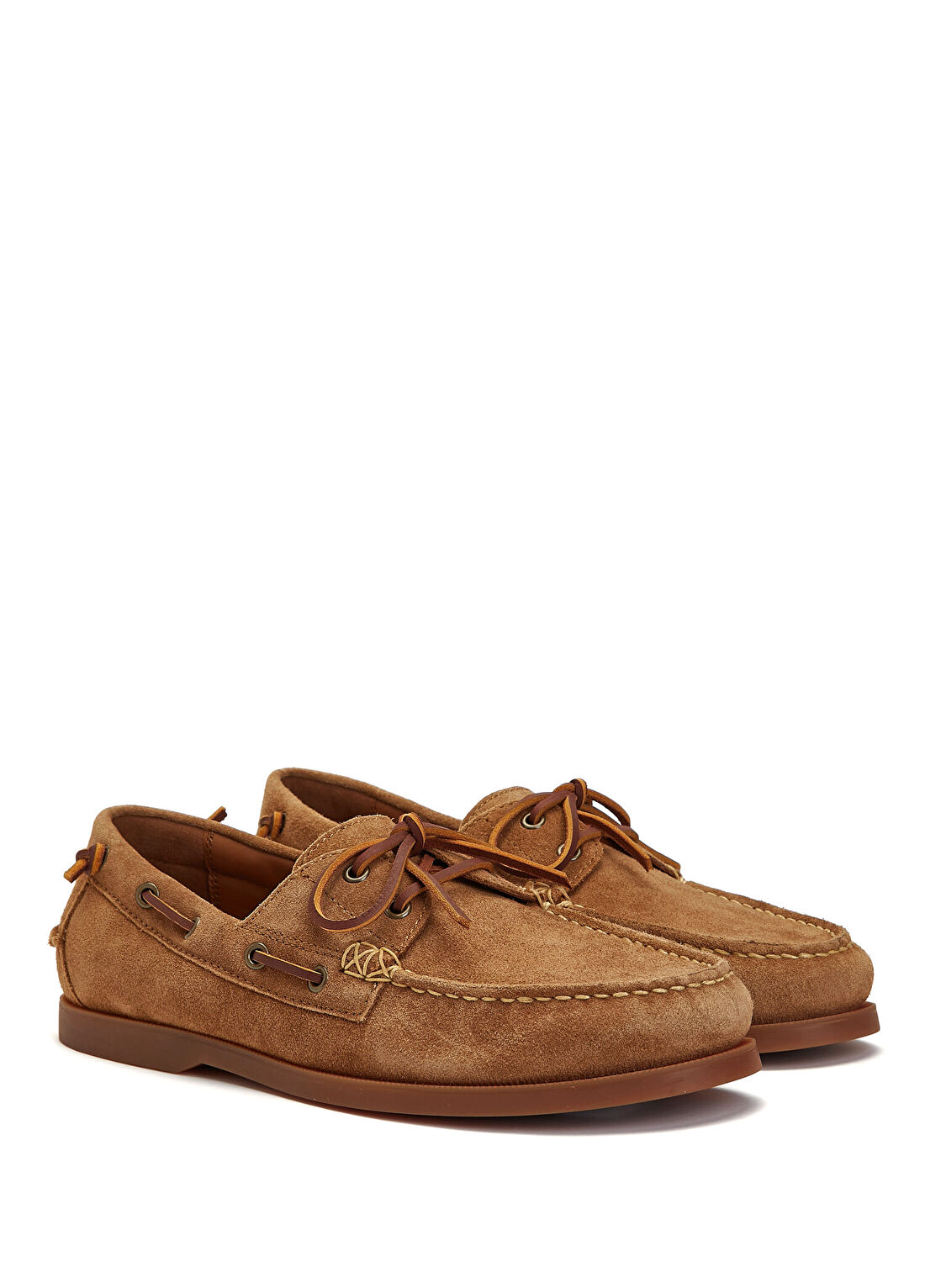 Polo Ralph Lauren Merton Bej Erkek Süet Loafer görsel 2
