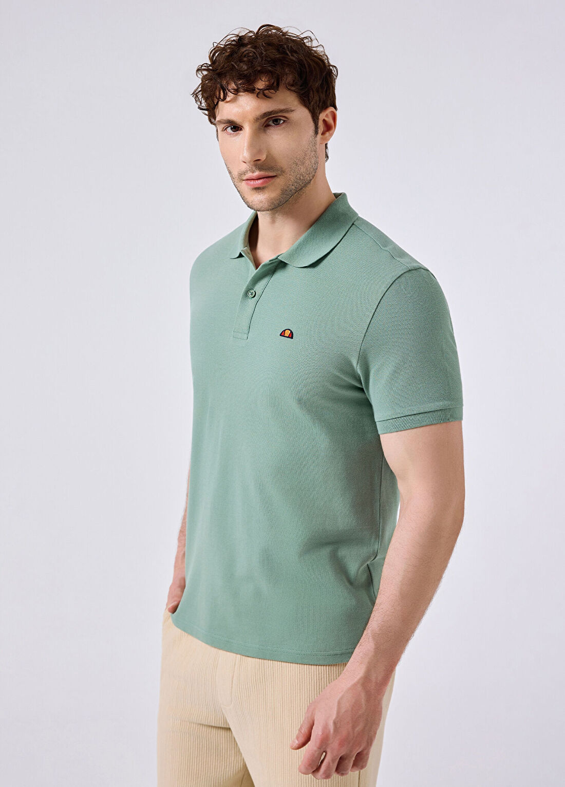 Ellesse Mint Polo Yaka Kısa Kollu Erkek T-shirt 6SM5044-MNT görsel 2