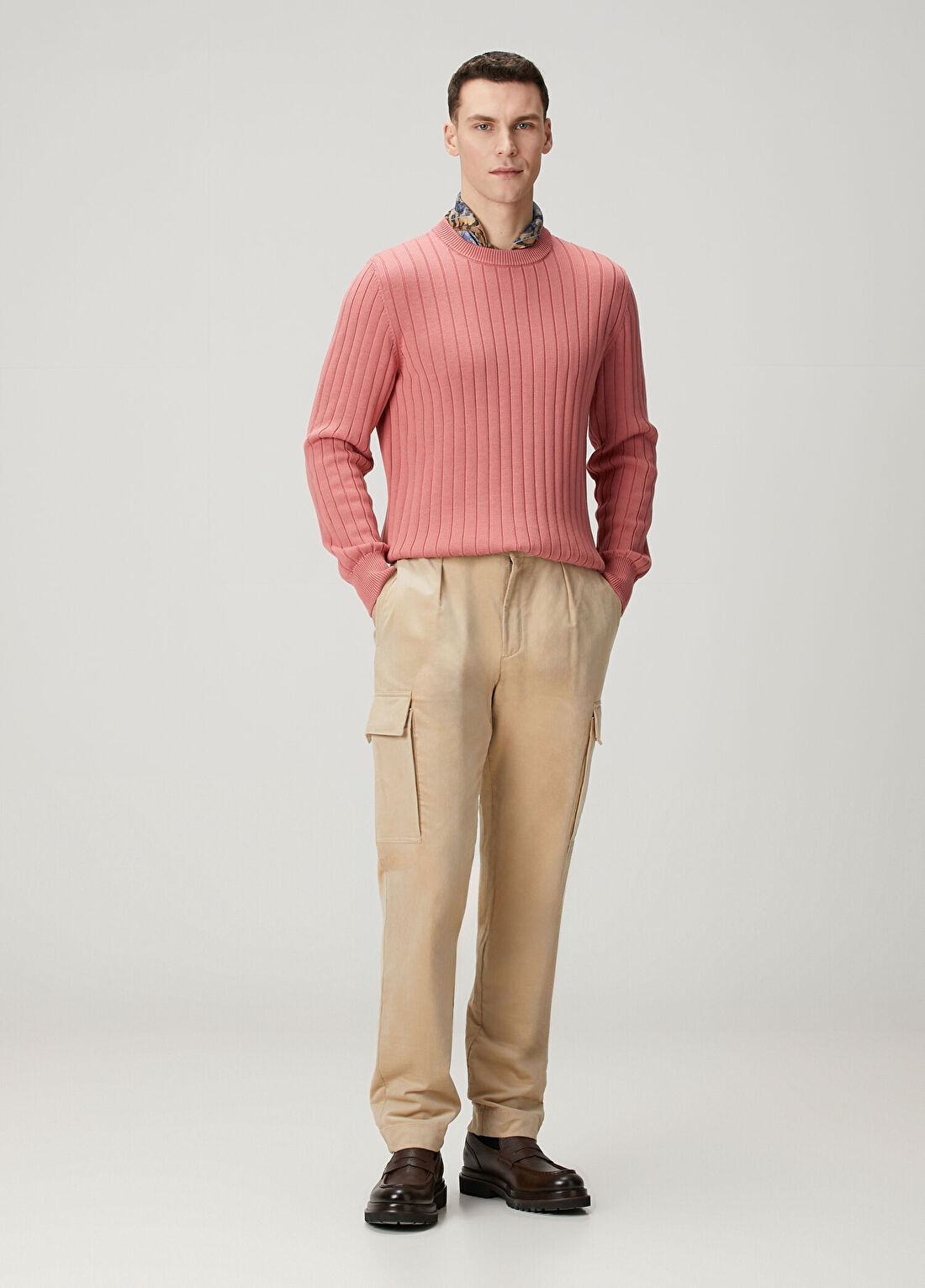 Ralph Lauren Purple Label Davis Bej Kargo Pantolon