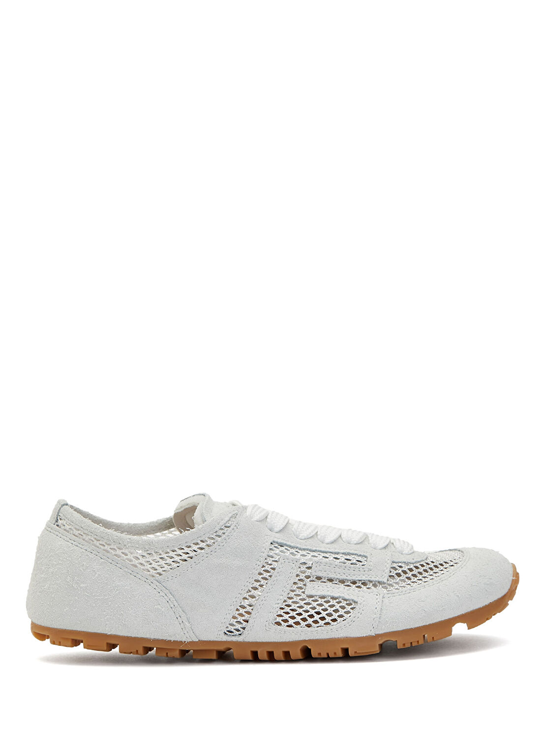 Balmain Racer 45 Beyaz Kadın Süet Sneaker