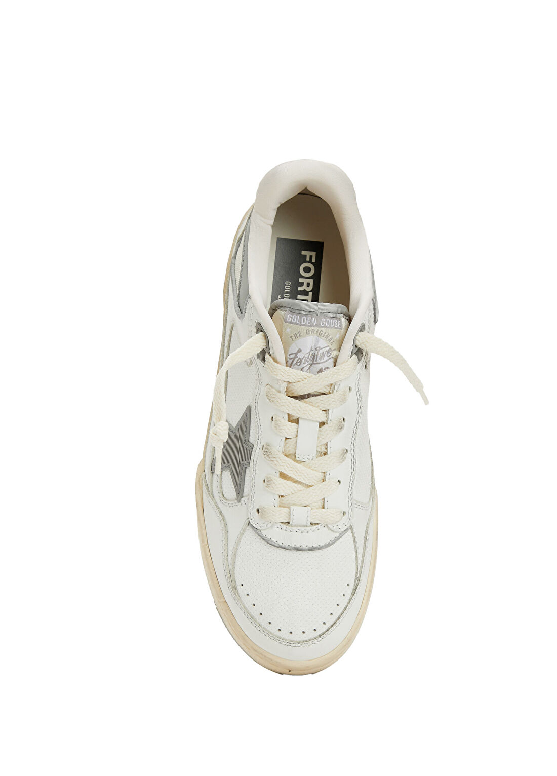 Golden Goose Forty2 Kahve Beyaz Kadın Deri Sneaker görsel 4