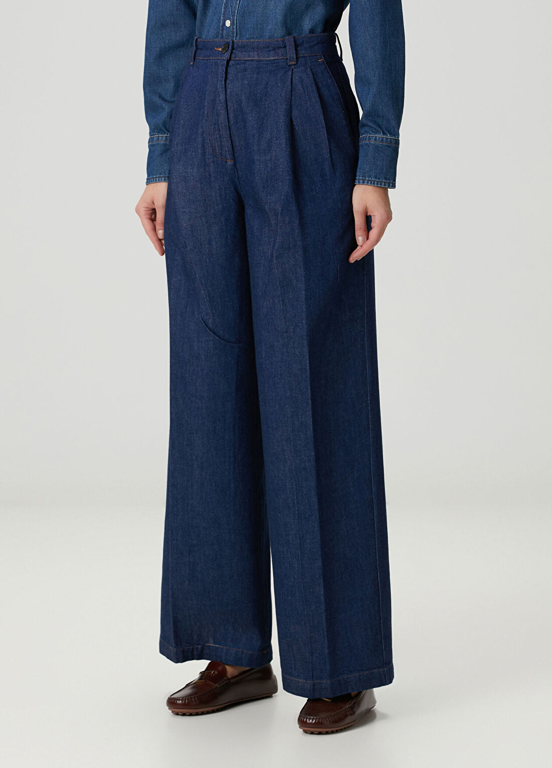 A.P.C. Lacivert Pantolon görsel 3