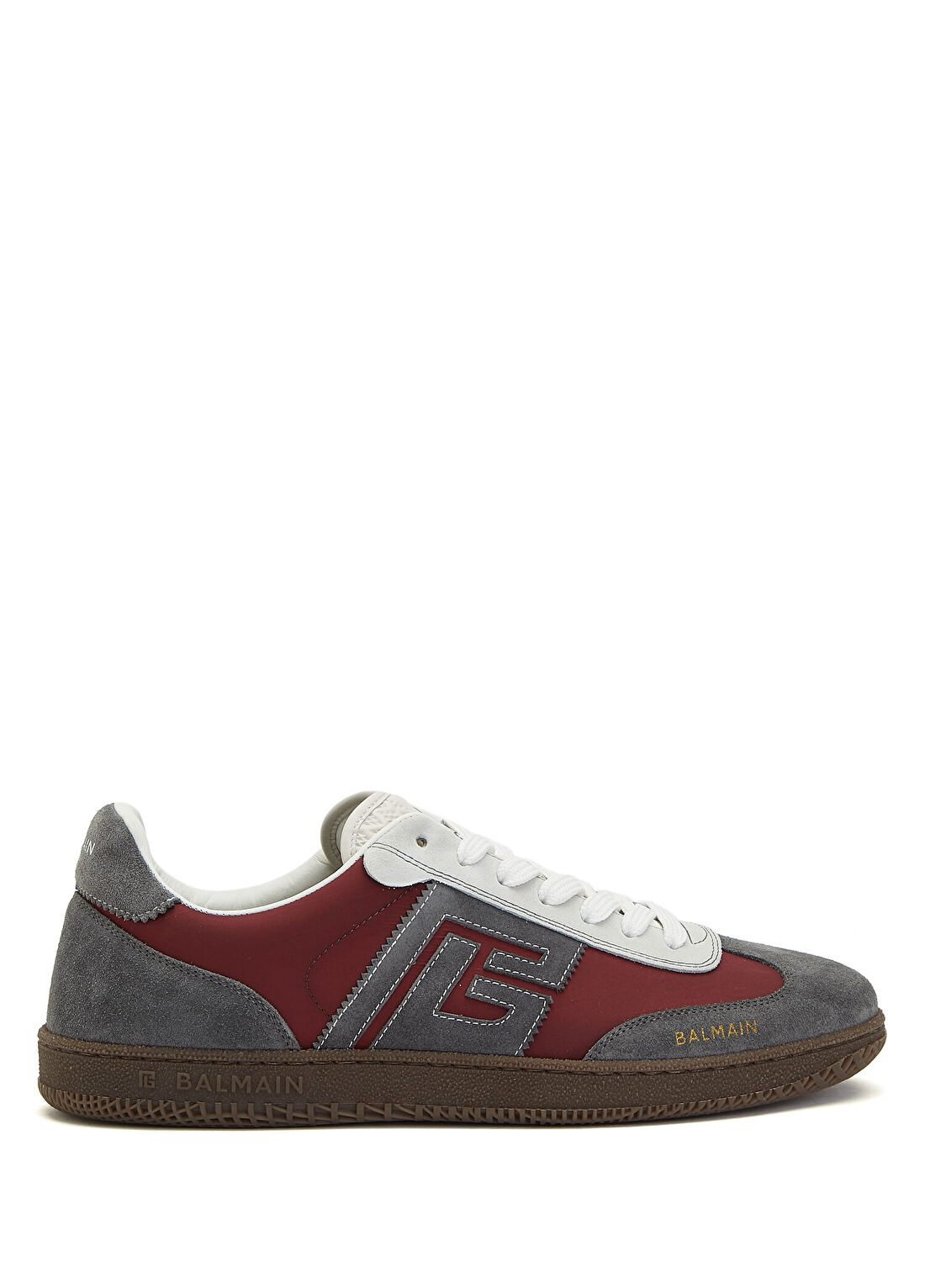 Balmain Swan Bordo Erkek Sneaker