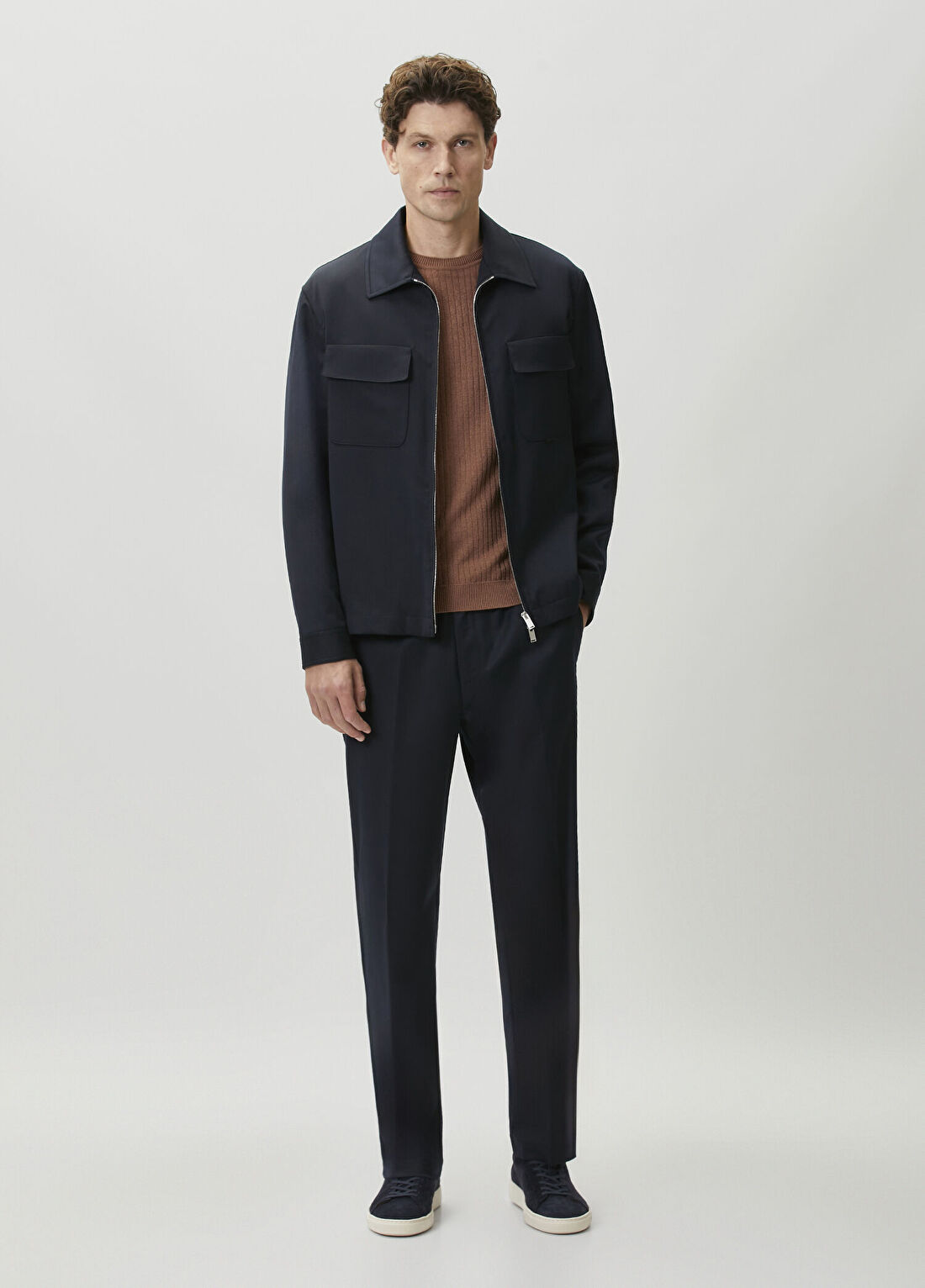 Lardini Lacivert Pantolon
