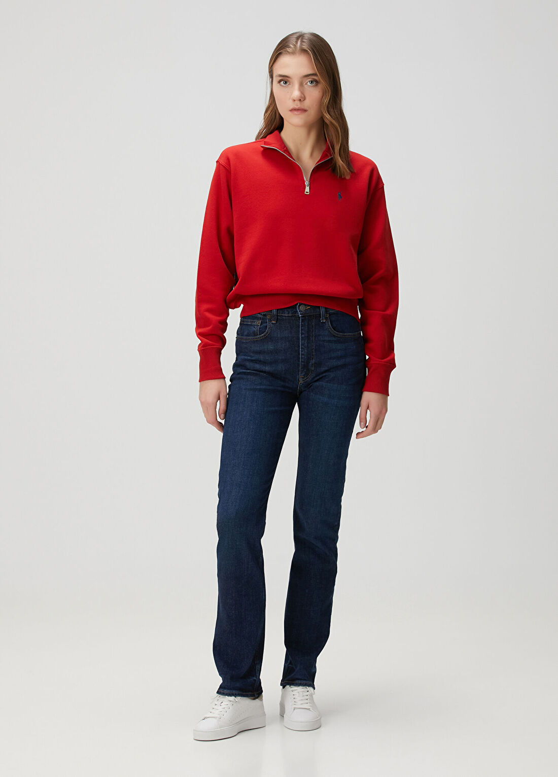 Polo Ralph Lauren Koyu Mavi Jean Pantolon