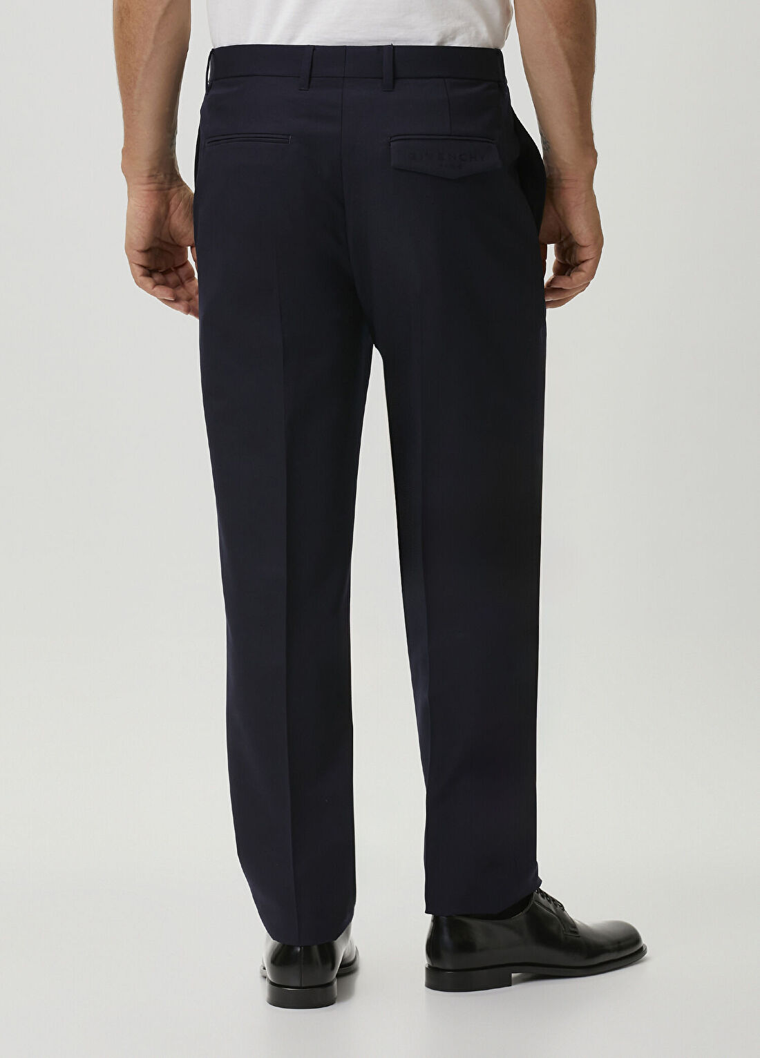 Givenchy Lacivert Yün Pantolon görsel 3