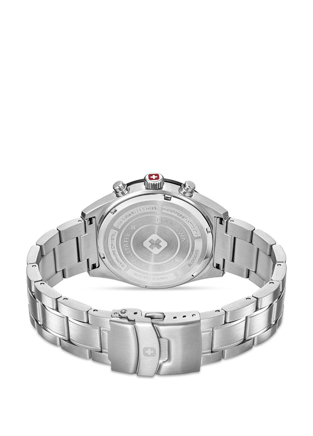 Swiss Military Storm Hanowa SMWGI0007801 Gri Çelik Erkek Kol Saati görsel 3