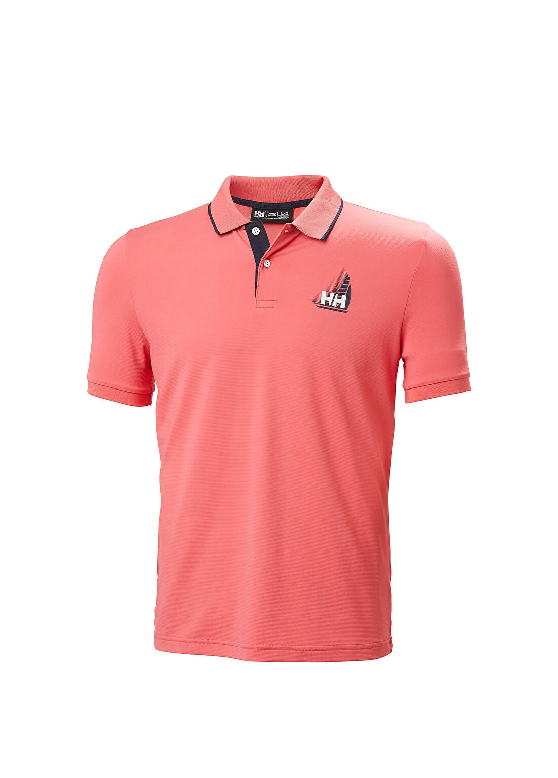 Helly Hansen HP Figari Sunset Pink Polo Yaka Kısa Kollu Erkek T-shirt görsel 4