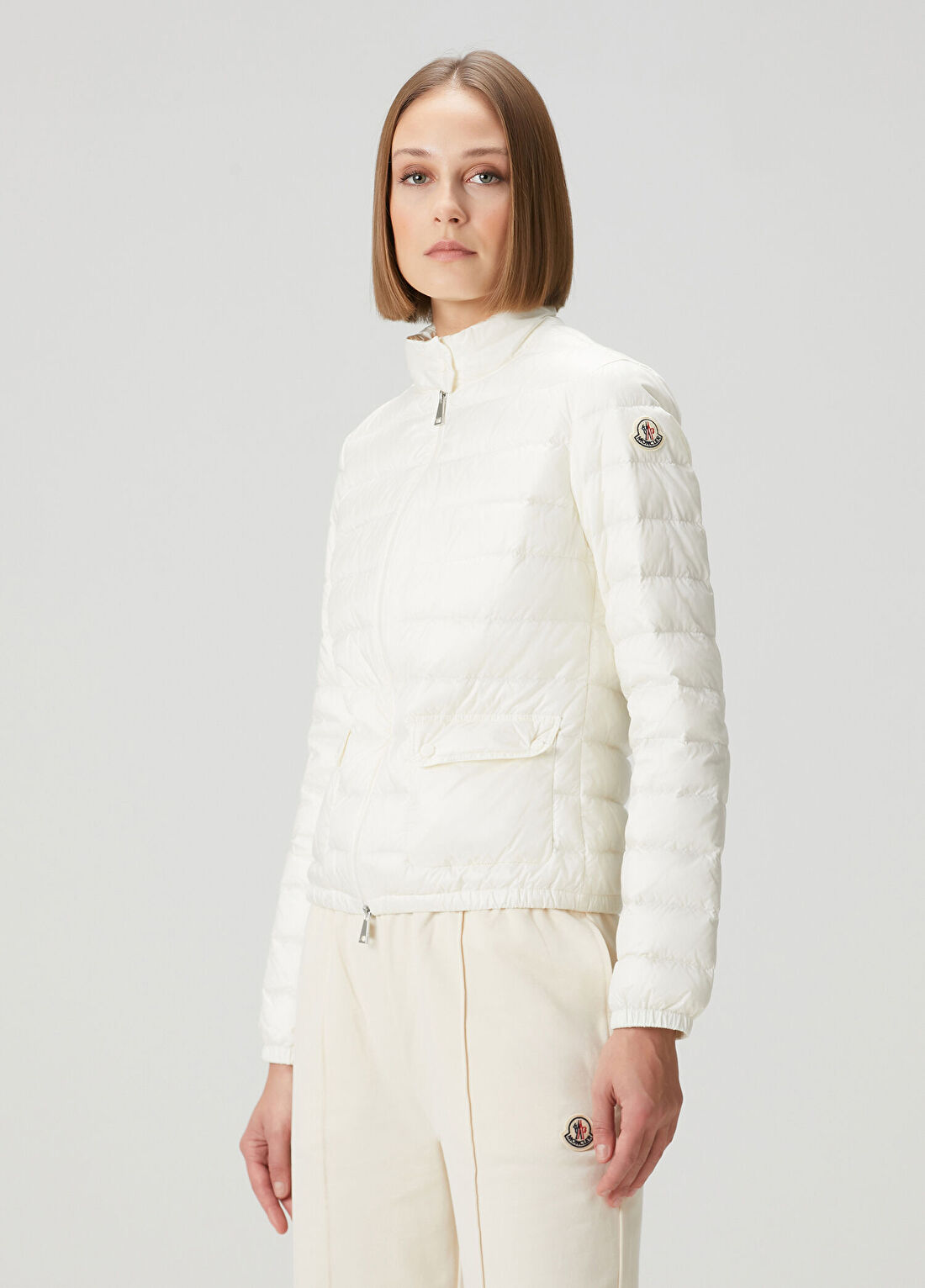 Moncler Lans Ekru Mont görsel 3