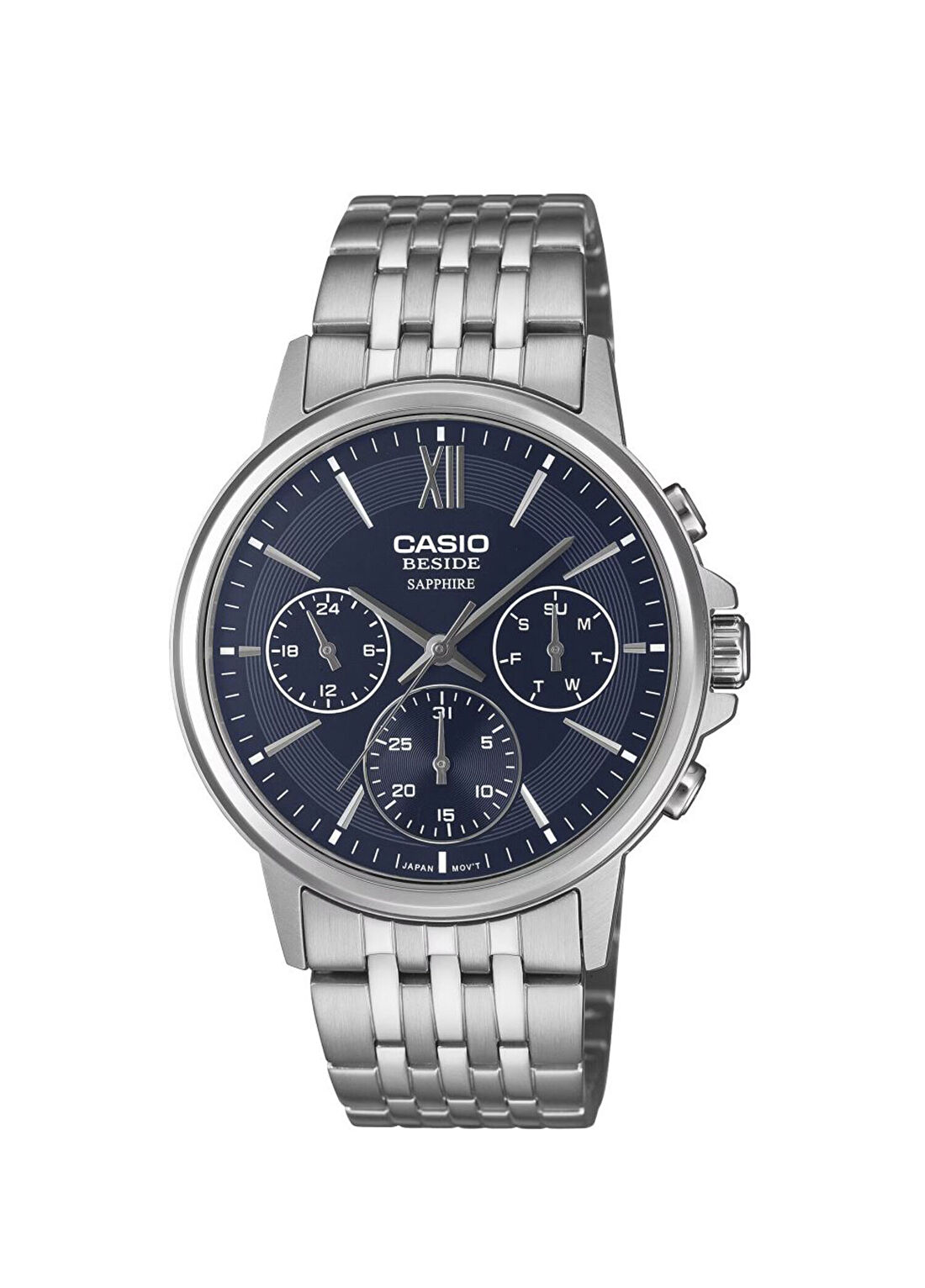 Casio BMS-300D-2AVDF Gri Çelik Erkek Kol Saati