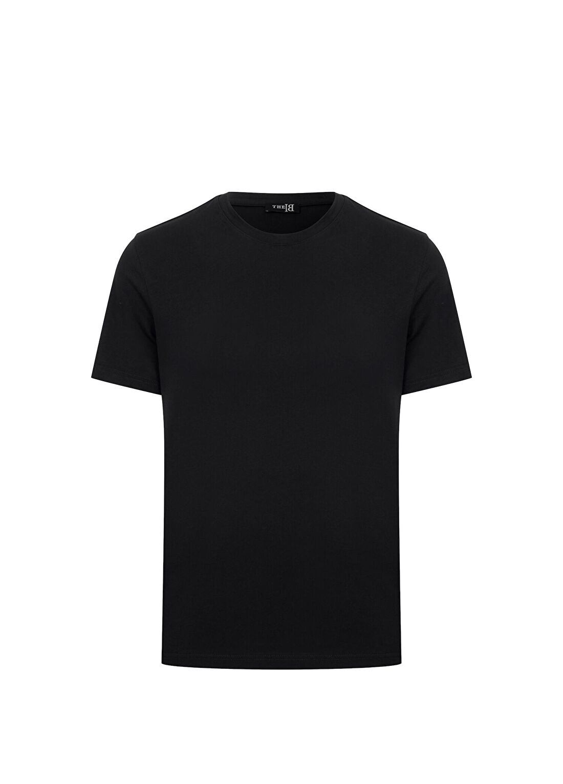 The B Assago Siyah Pamuklu Kısa Kollu Erkek T-shirt