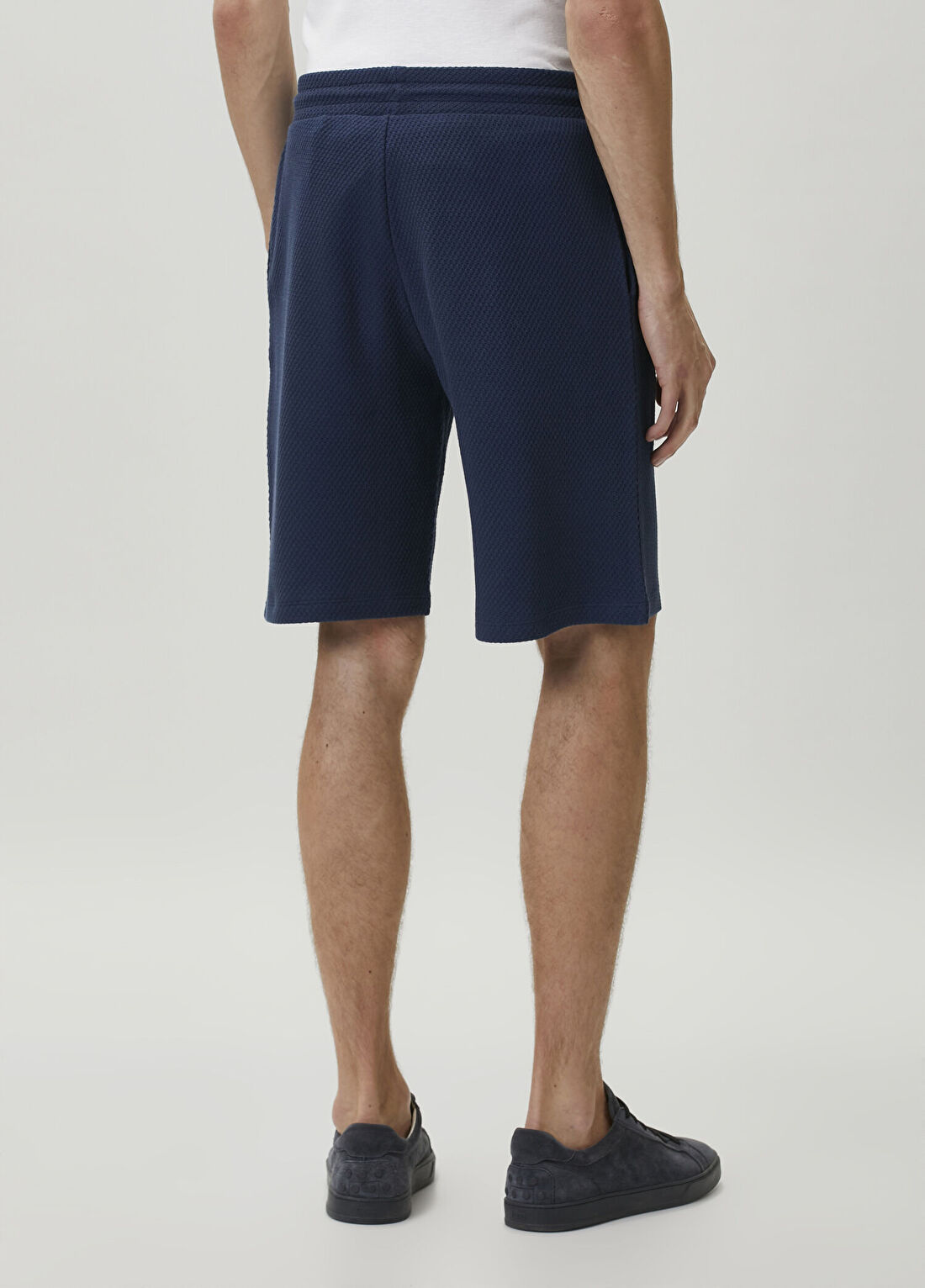 Guess Regular Fit Jhonny Mavi Active Şort görsel 3