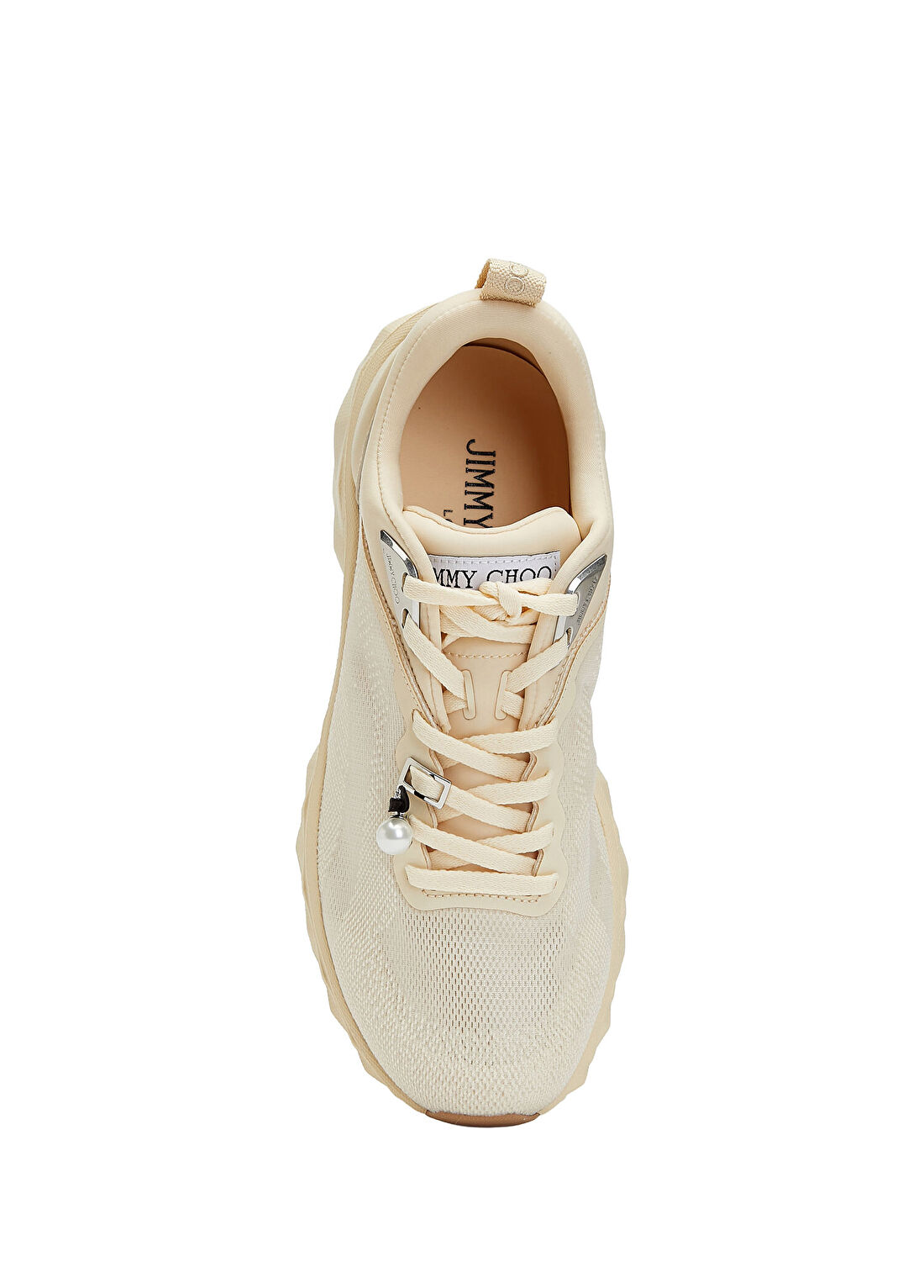 Jimmy Choo Diamond Bej Kadın Sneaker görsel 4