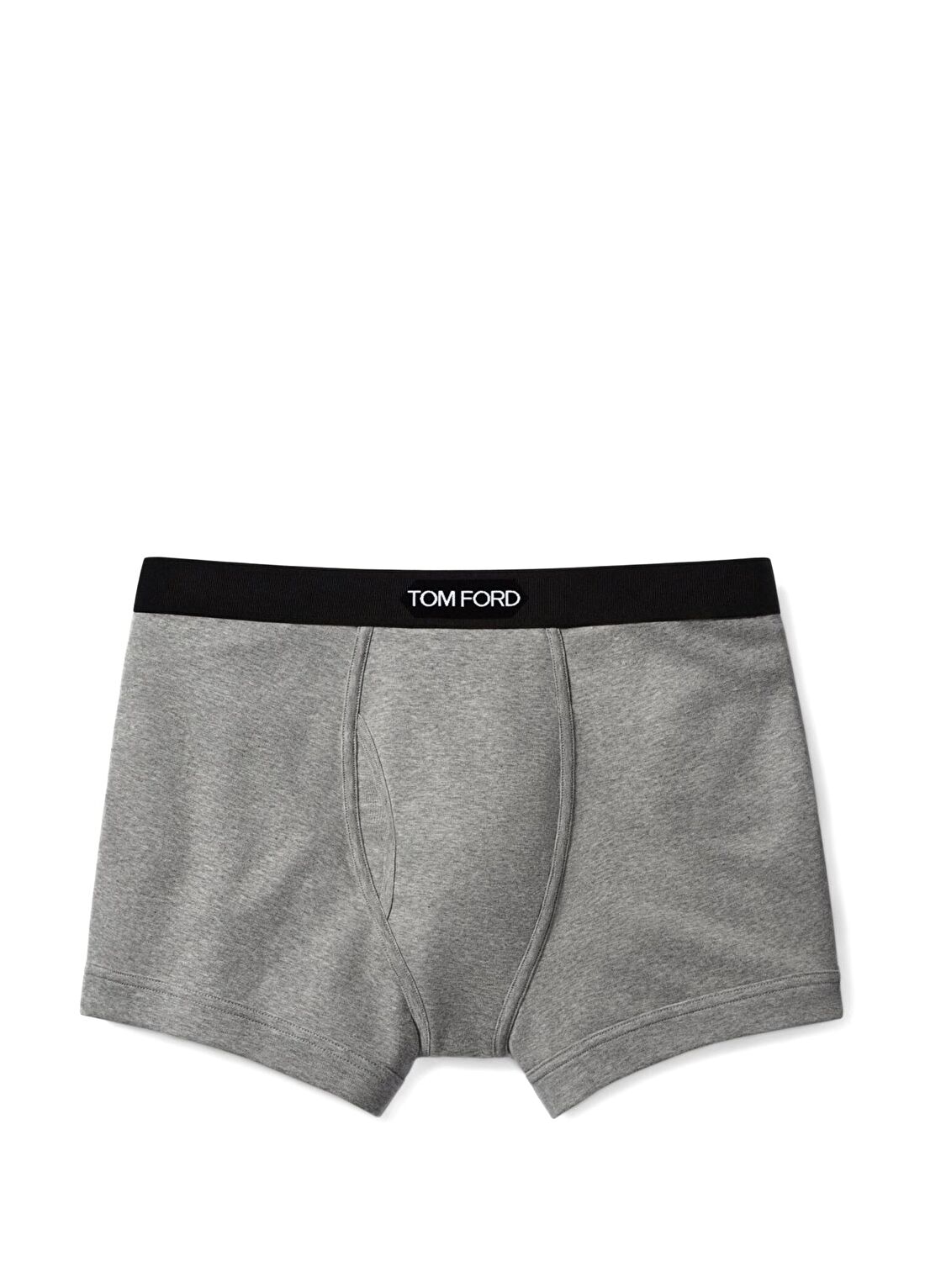 Tom Ford Gri Logo Bantlı Boxer