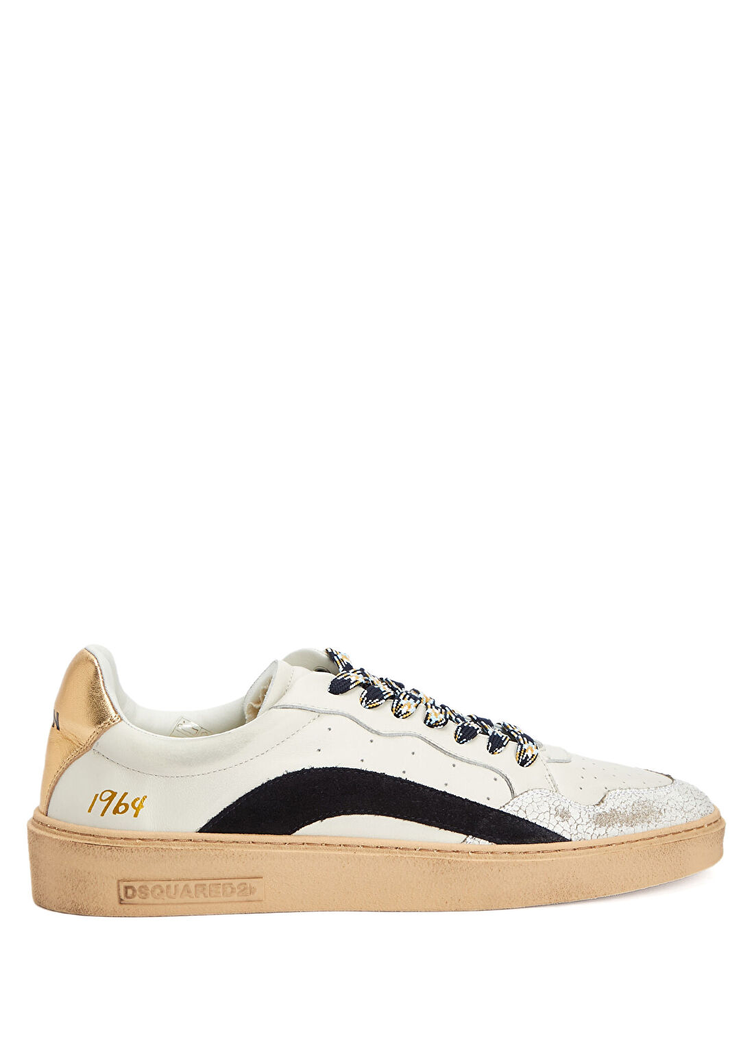 Dsquared2 Rider Mavi Beyaz Erkek Deri Sneaker