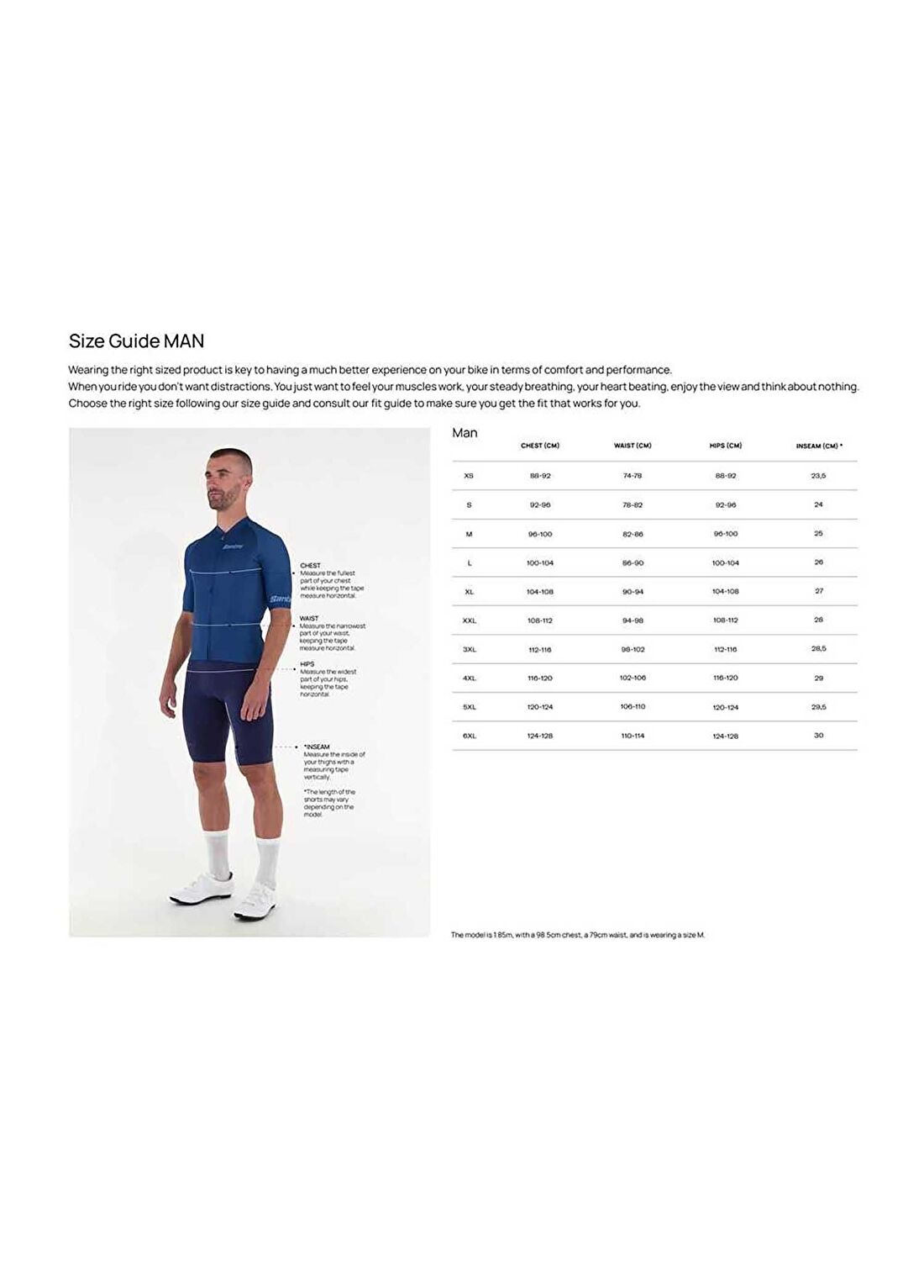 Santini Cargo Siyah Askılı Kısa Unisex Bisiklet Taytı görsel 4