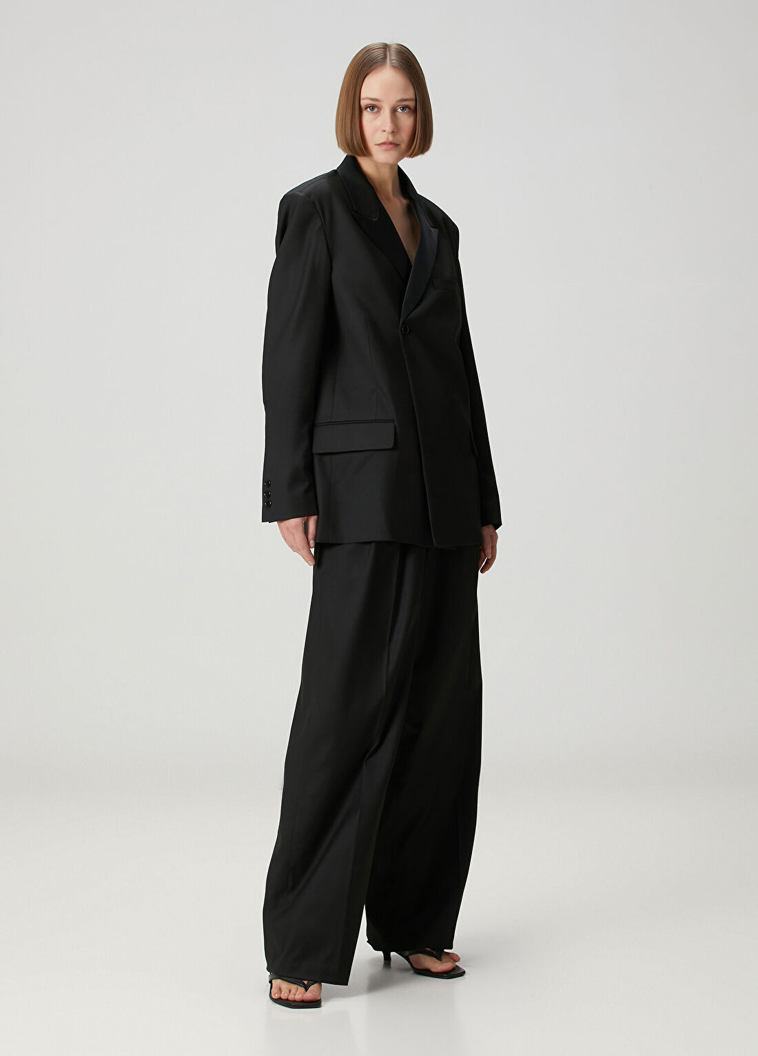 Studio Cut Siyah Blazer görsel 2