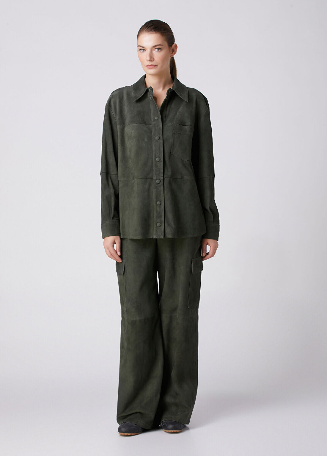 Beymen Collection Nefti Süet Kargo Pantolon görsel 2