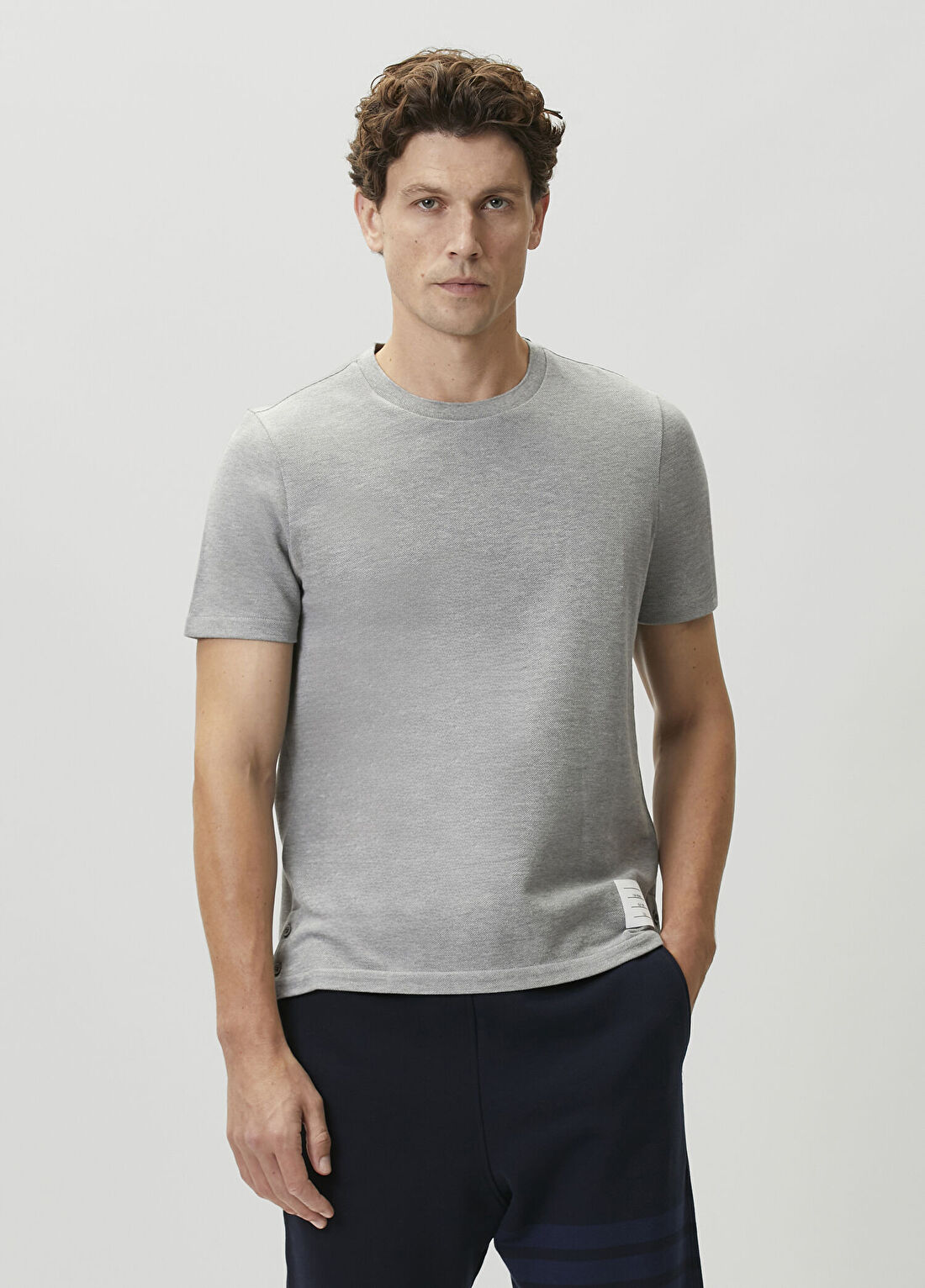 Thom Browne Gri T-shirt