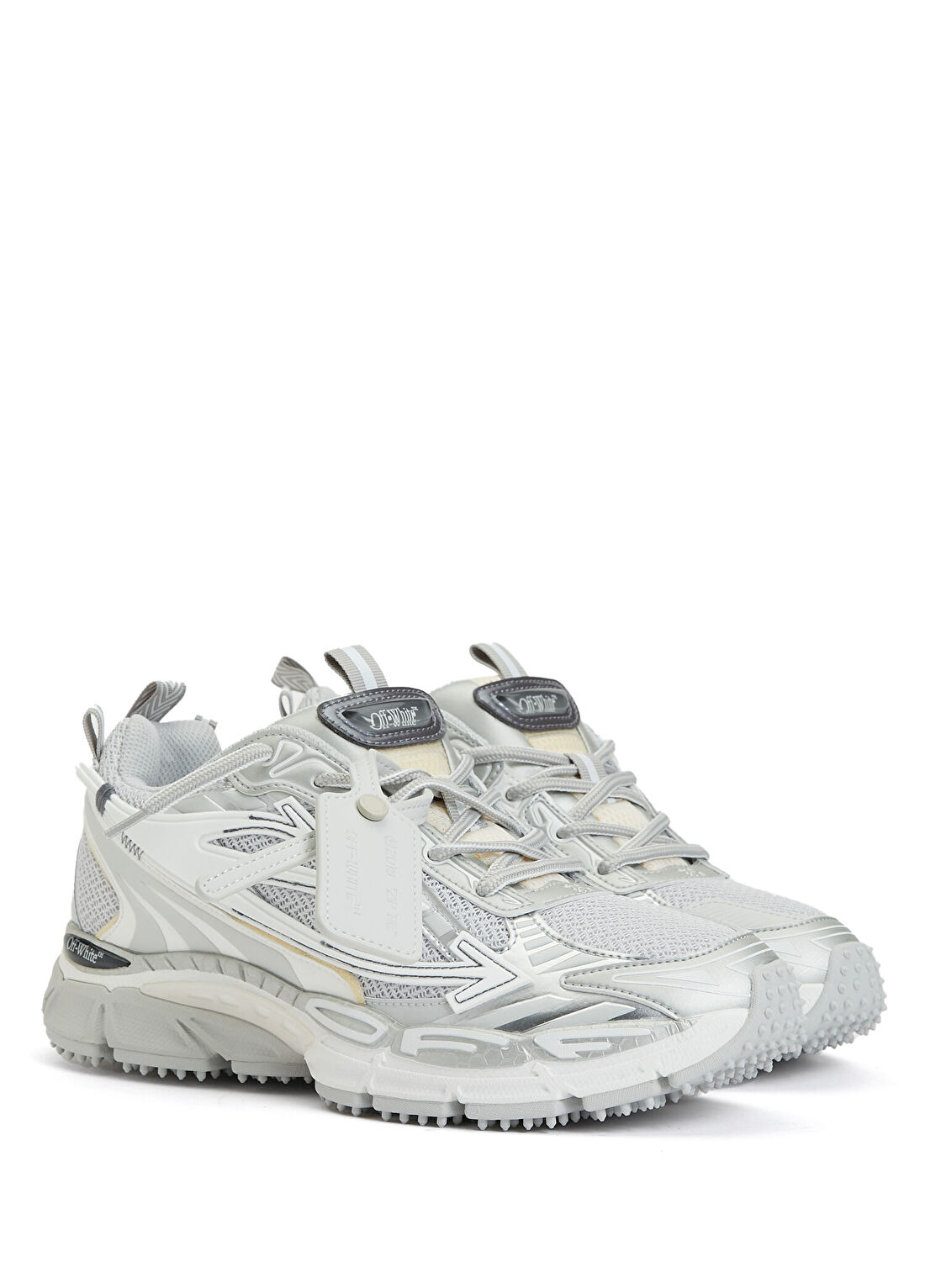 Off-White Be Right Back Gri Kadın Sneaker görsel 2