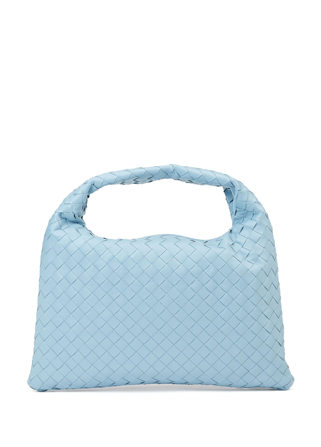 Bottega Veneta Hop Small Mavi Kadın Deri Çanta