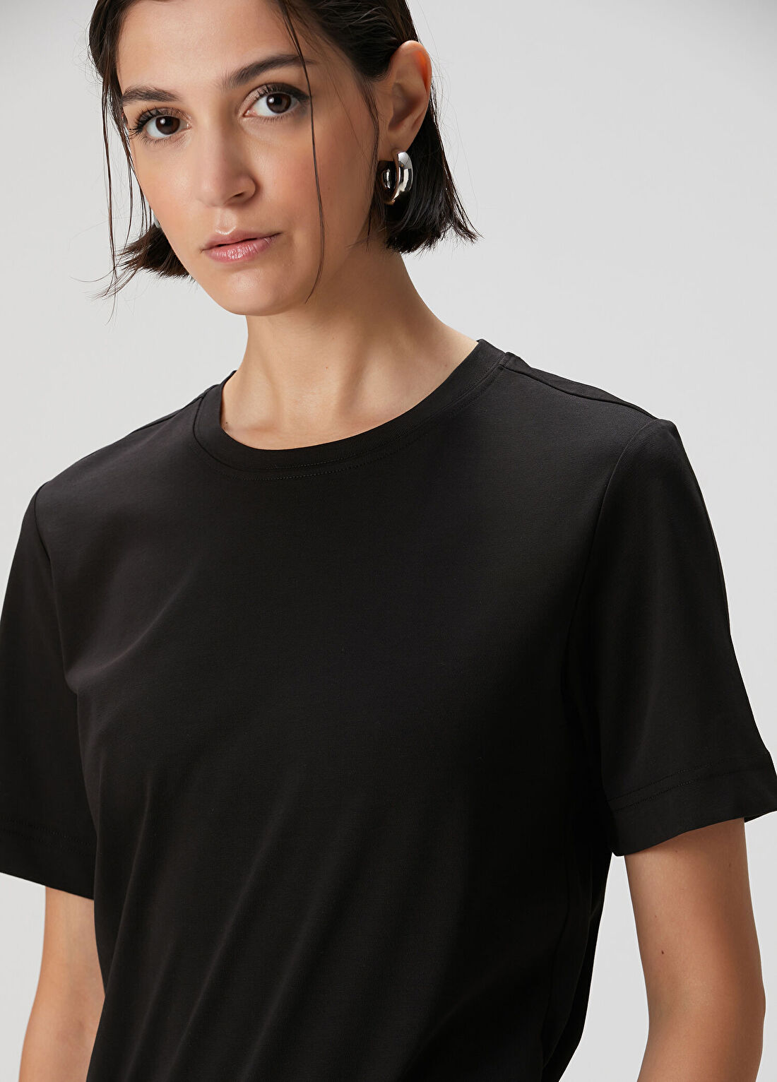 Academia Siyah T-shirt görsel 3