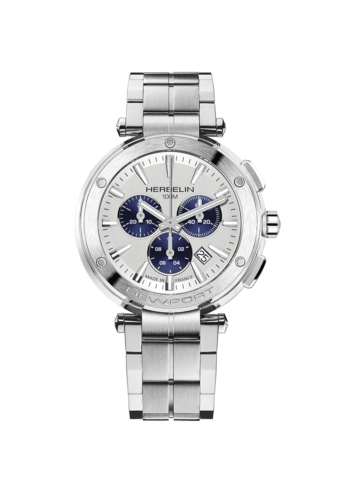 Herbelin Newport Chrono 37688B42 Çelik Erkek Kol Saati