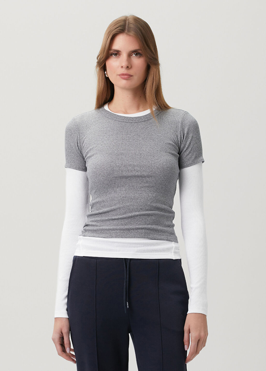 Rag&Bone Essential Gri T-shirt