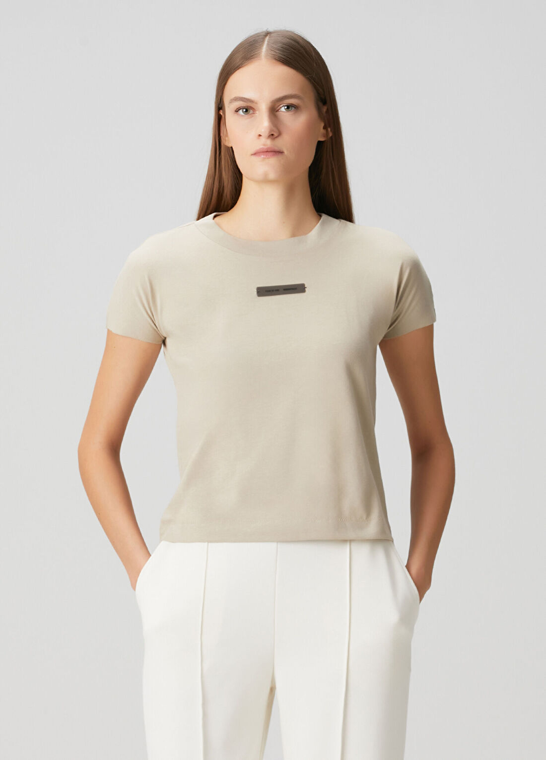 Fear Of God Essentials Bej T-shirt