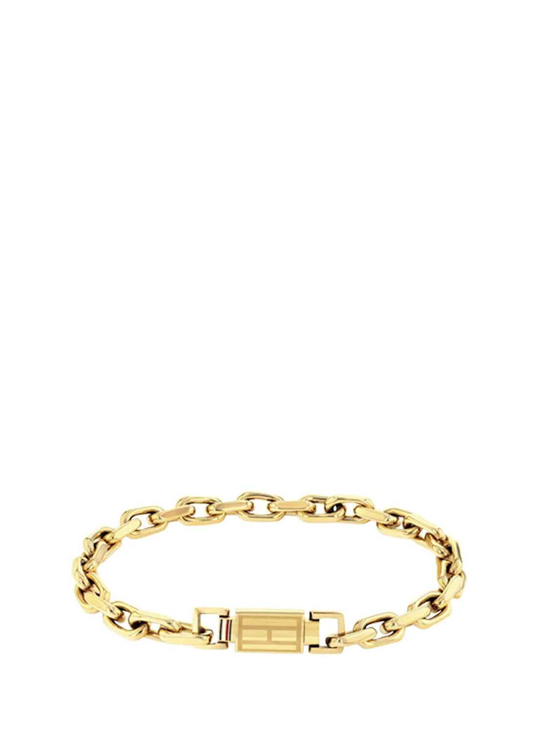 Tommy Hilfiger THJ2790716 Altın Rengi Çelik Erkek Bileklik