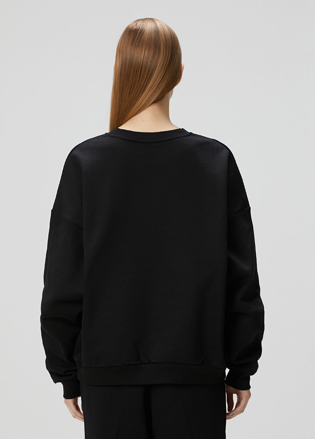 Jerf Aura Siyah Sweatshirt görsel 4