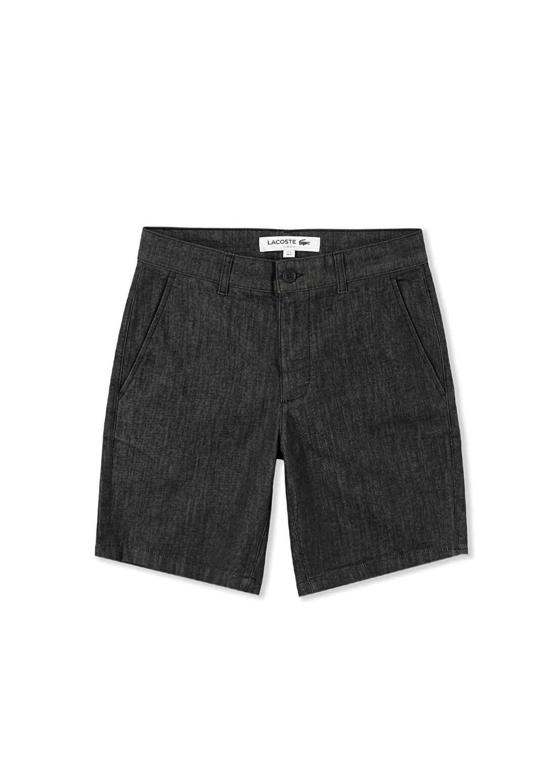 Lacoste Siyah Slim Fit Erkek Bermuda Şort görsel 3