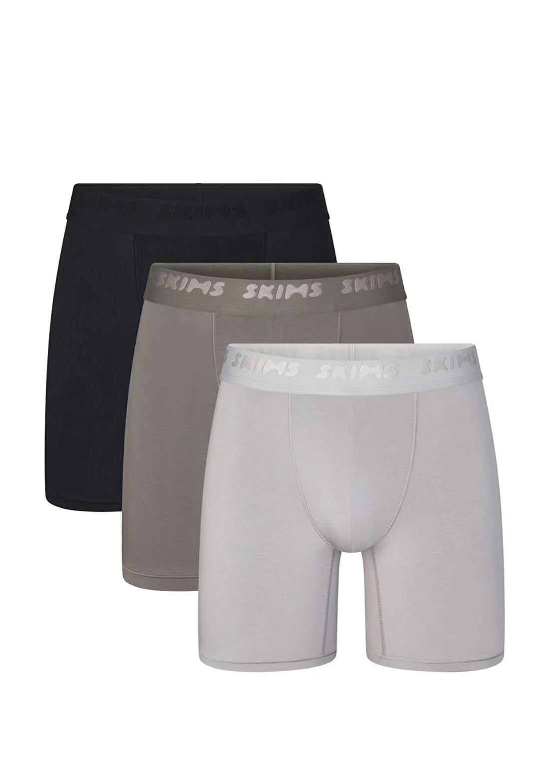 Skims 5" Çok Renkli 3lü Stretch Brief Boxer Seti
