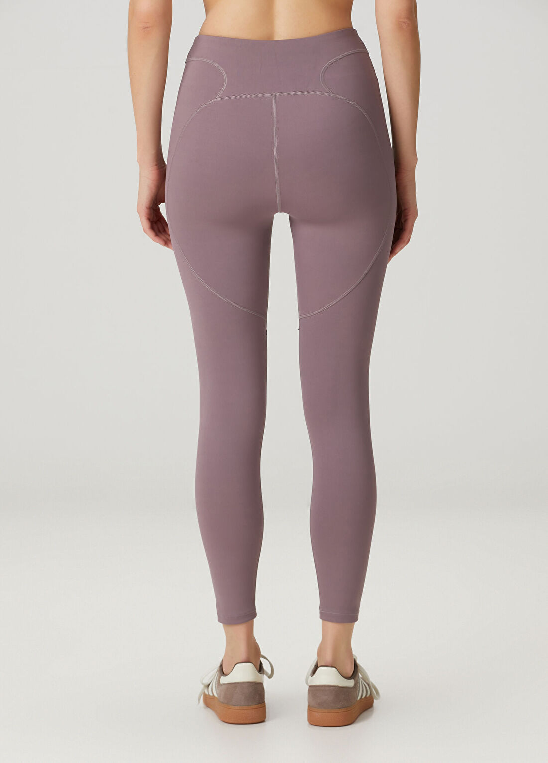 Adidas by Stella Mccartney Training 7/8 Mor Tayt görsel 4