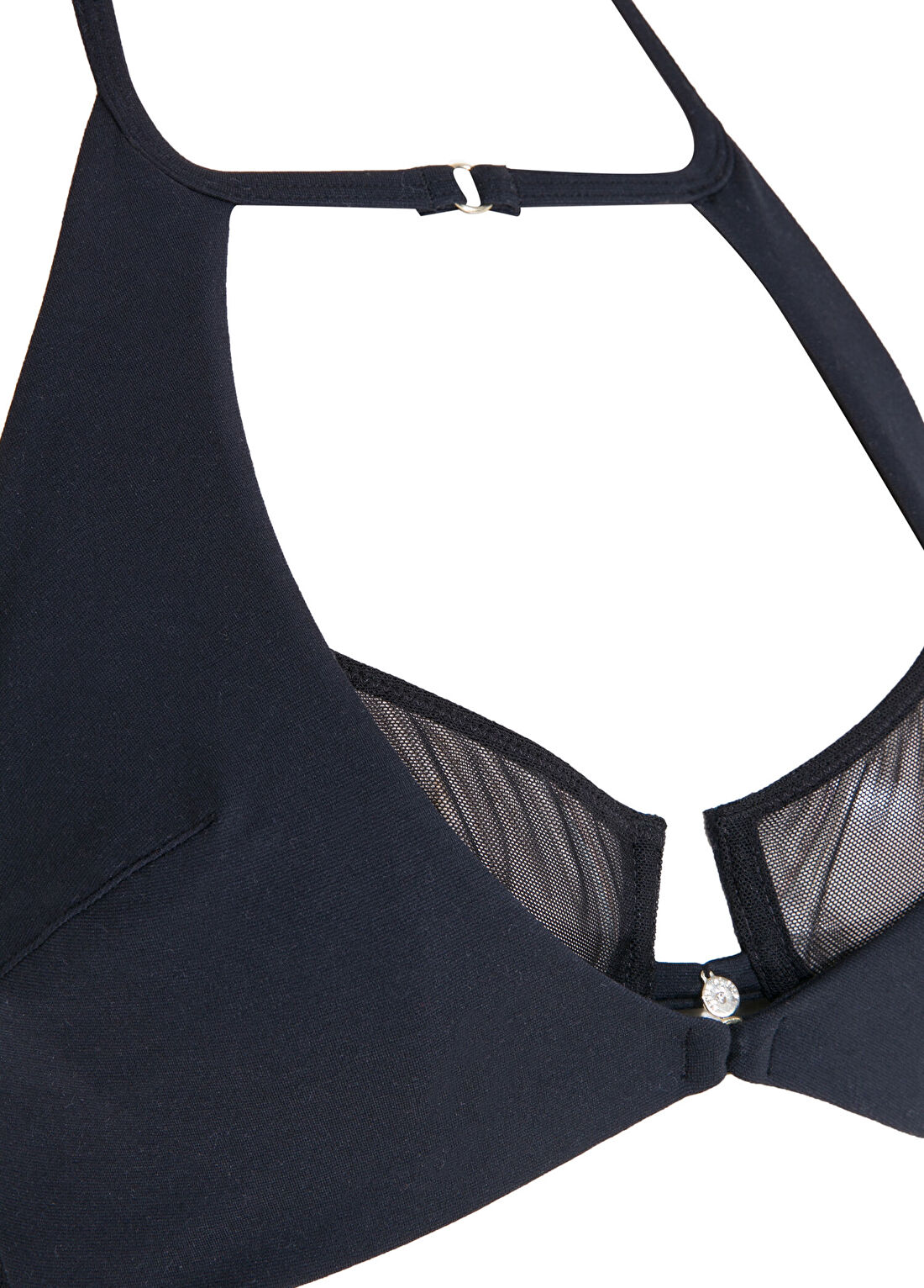 House of Silk Judith Soft Siyah Tül Sütyen görsel 2