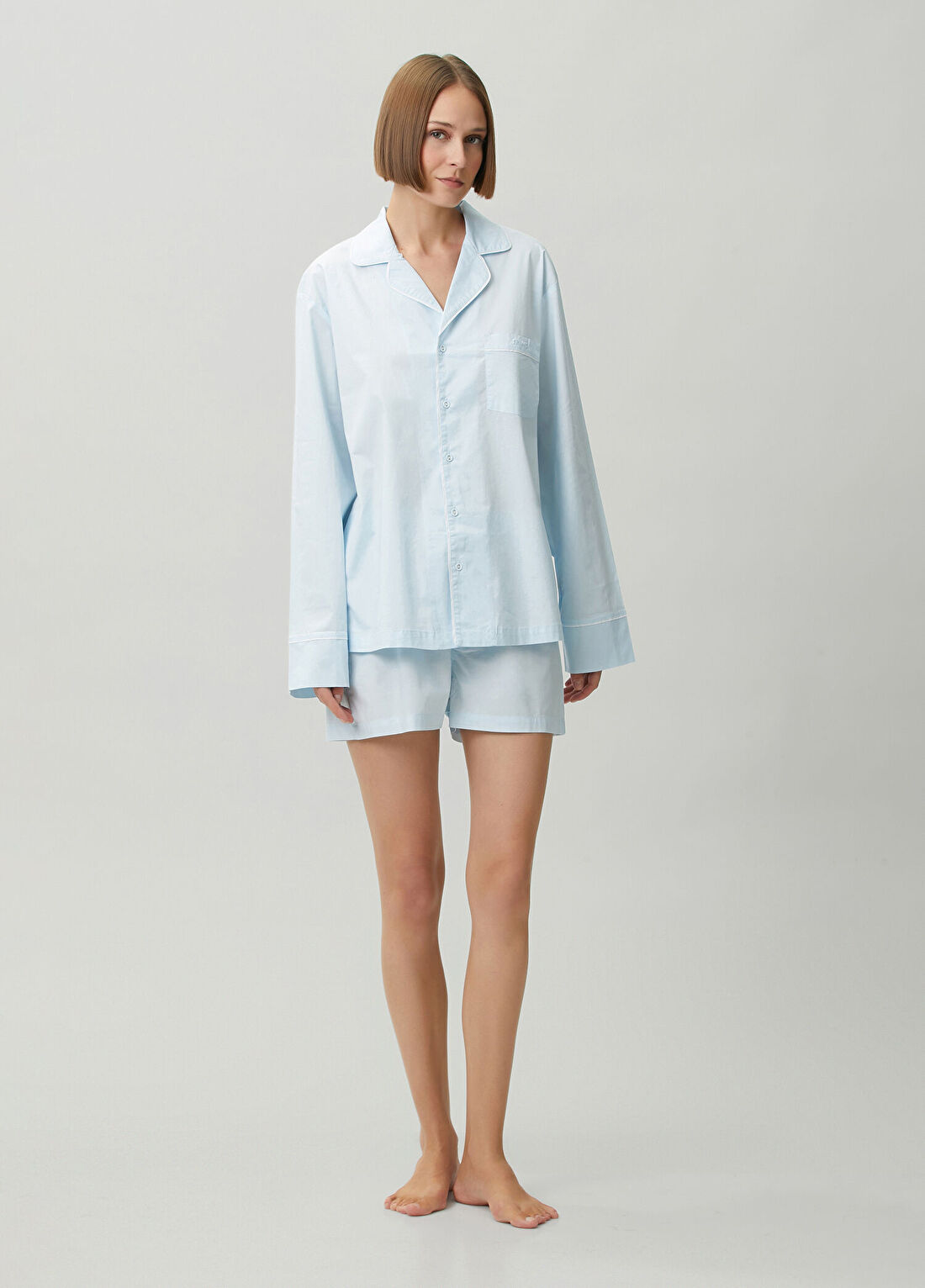 Skims Açık Mavi Pijama Set görsel 3