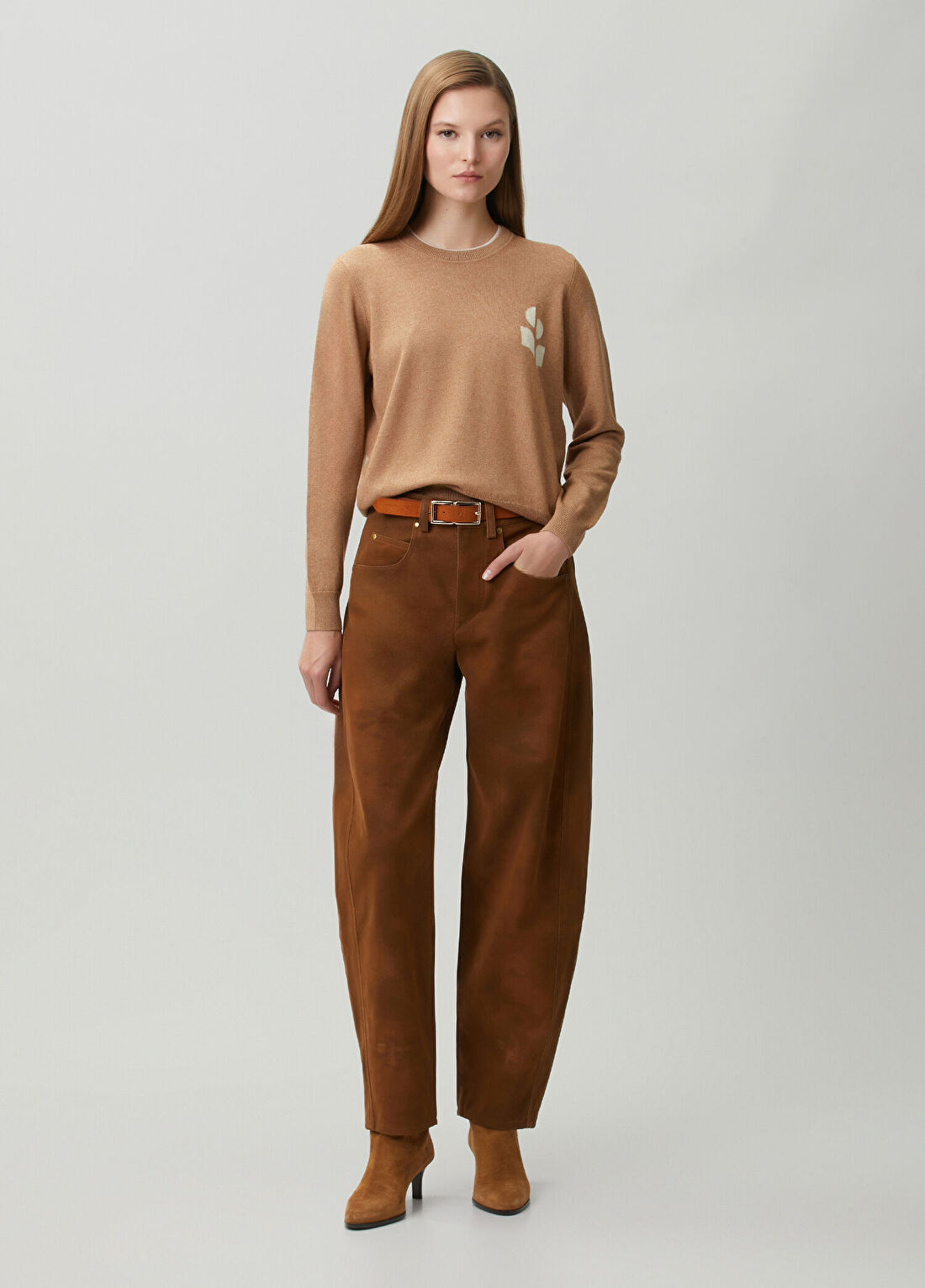 Marant Etoile Belky Kahverengi Pantolon