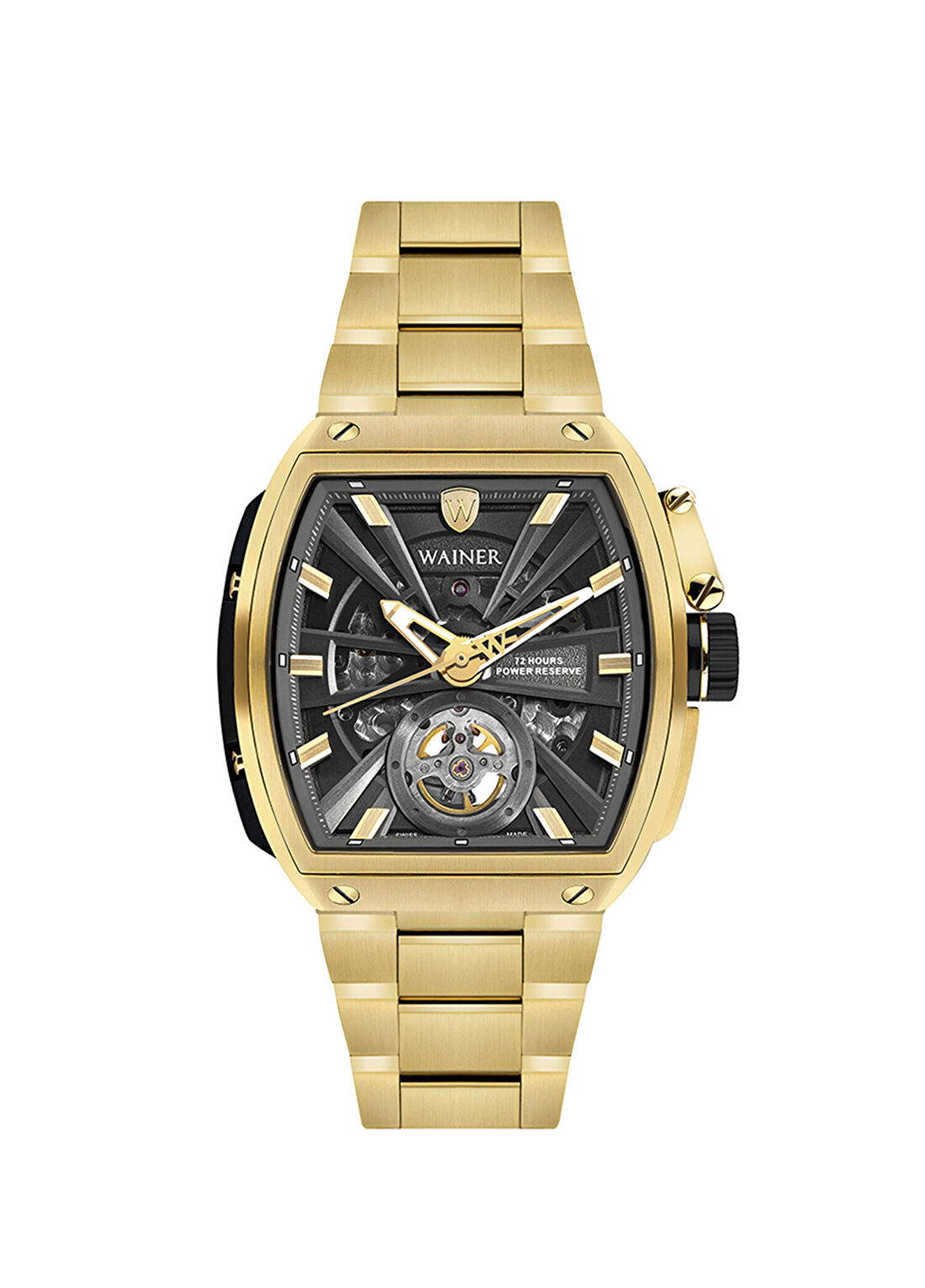 Wainer WA.25150-E Çelik Erkek Kol Saati görsel 2