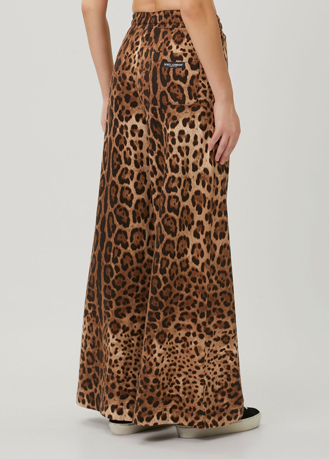 Dolce&Gabbana Leopar Desenli Pantolon görsel 4
