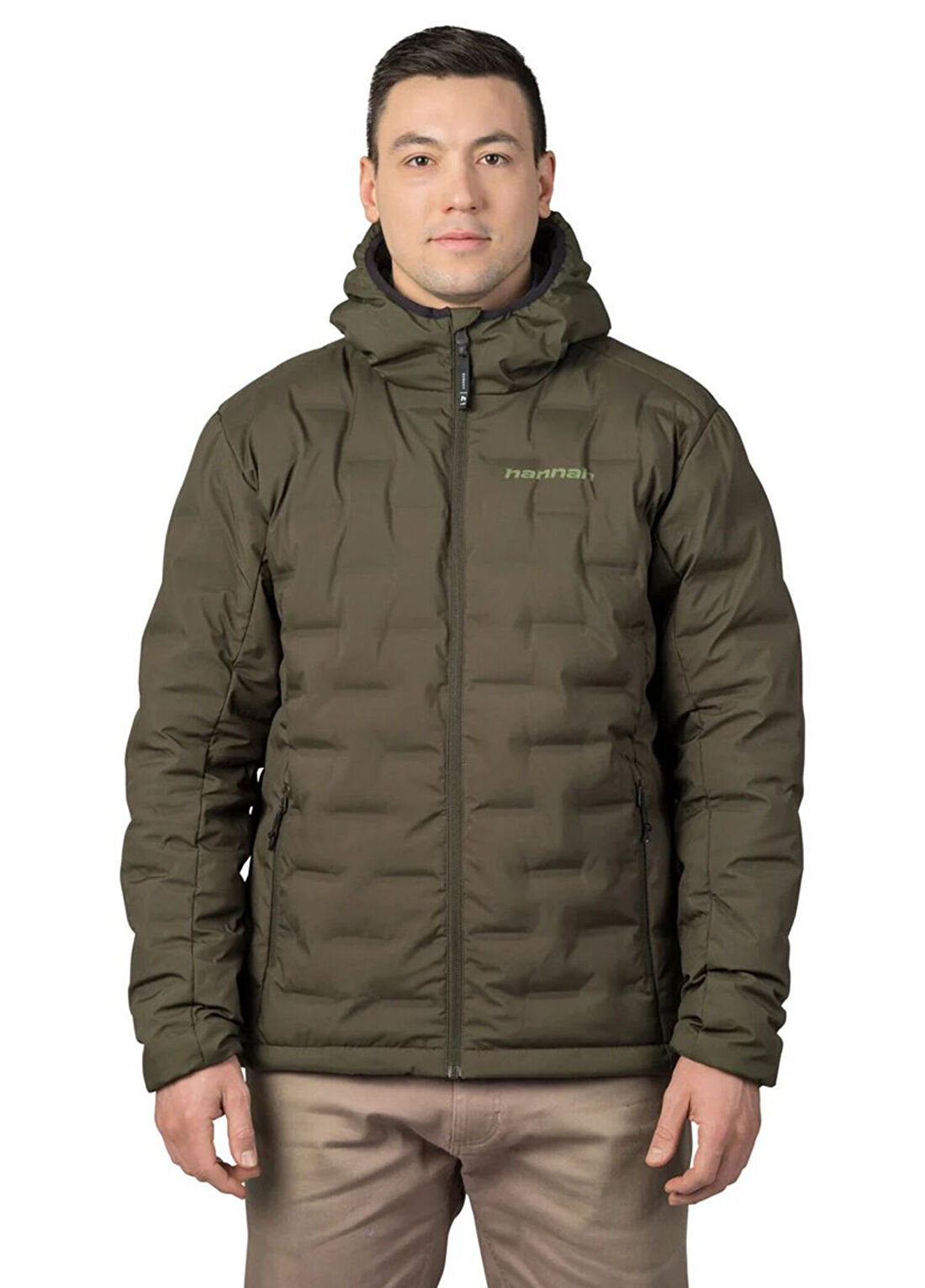 Hannah Zazu Winter Moss Kapüşonlu Erkek Outdoor Mont görsel 3