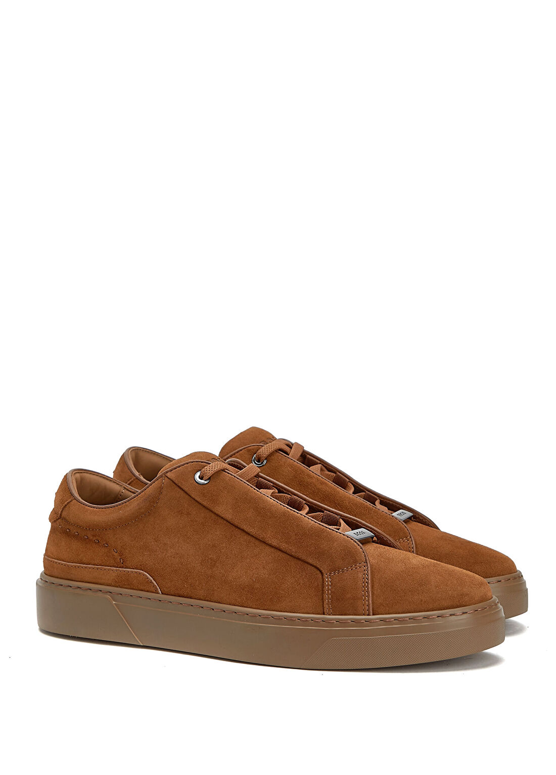 Boss Gary Kahverengi Erkek Süet Sneaker görsel 2