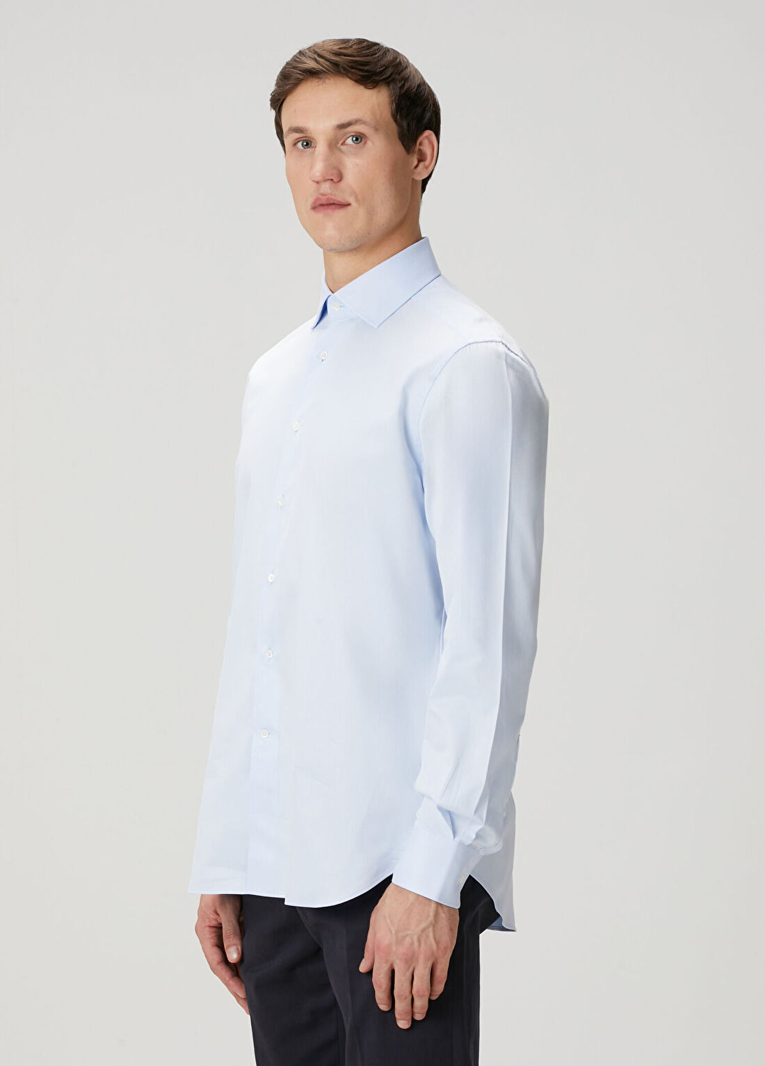 Corneliani Mavi Gömlek görsel 3
