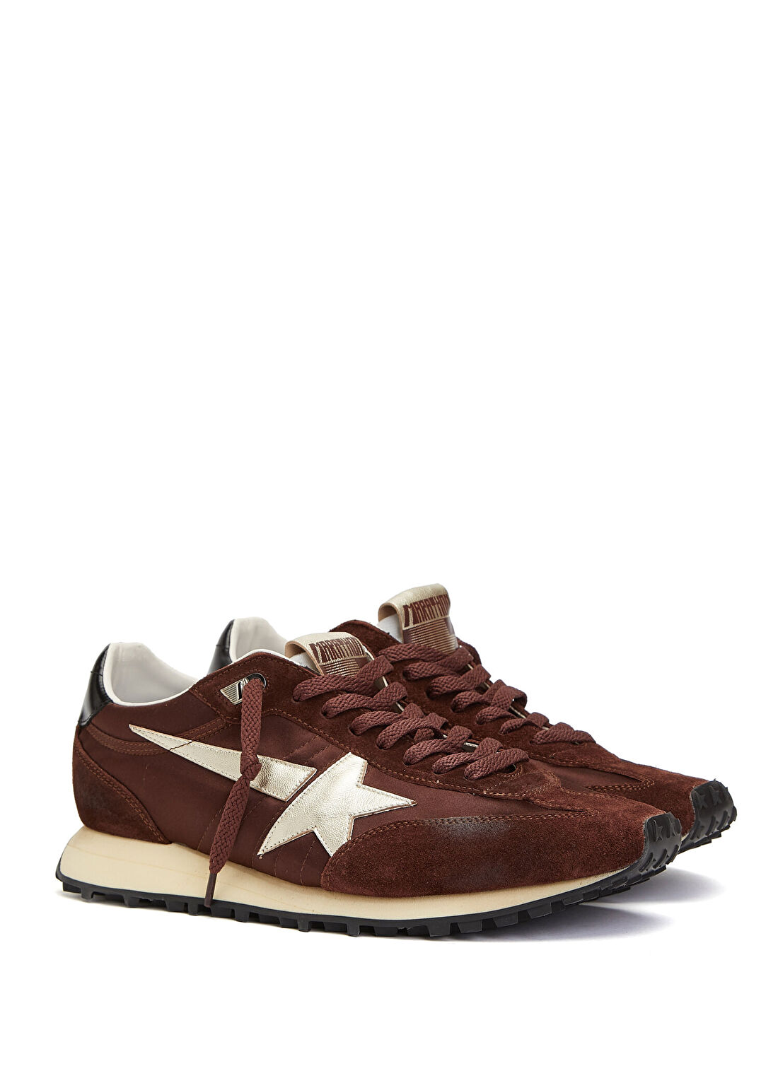 Golden Goose Maraton Kahverengi Erkek Sneaker görsel 2