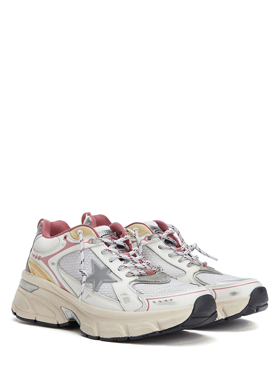 Golden Goose Lightstar Silver Kadın Sneaker görsel 2